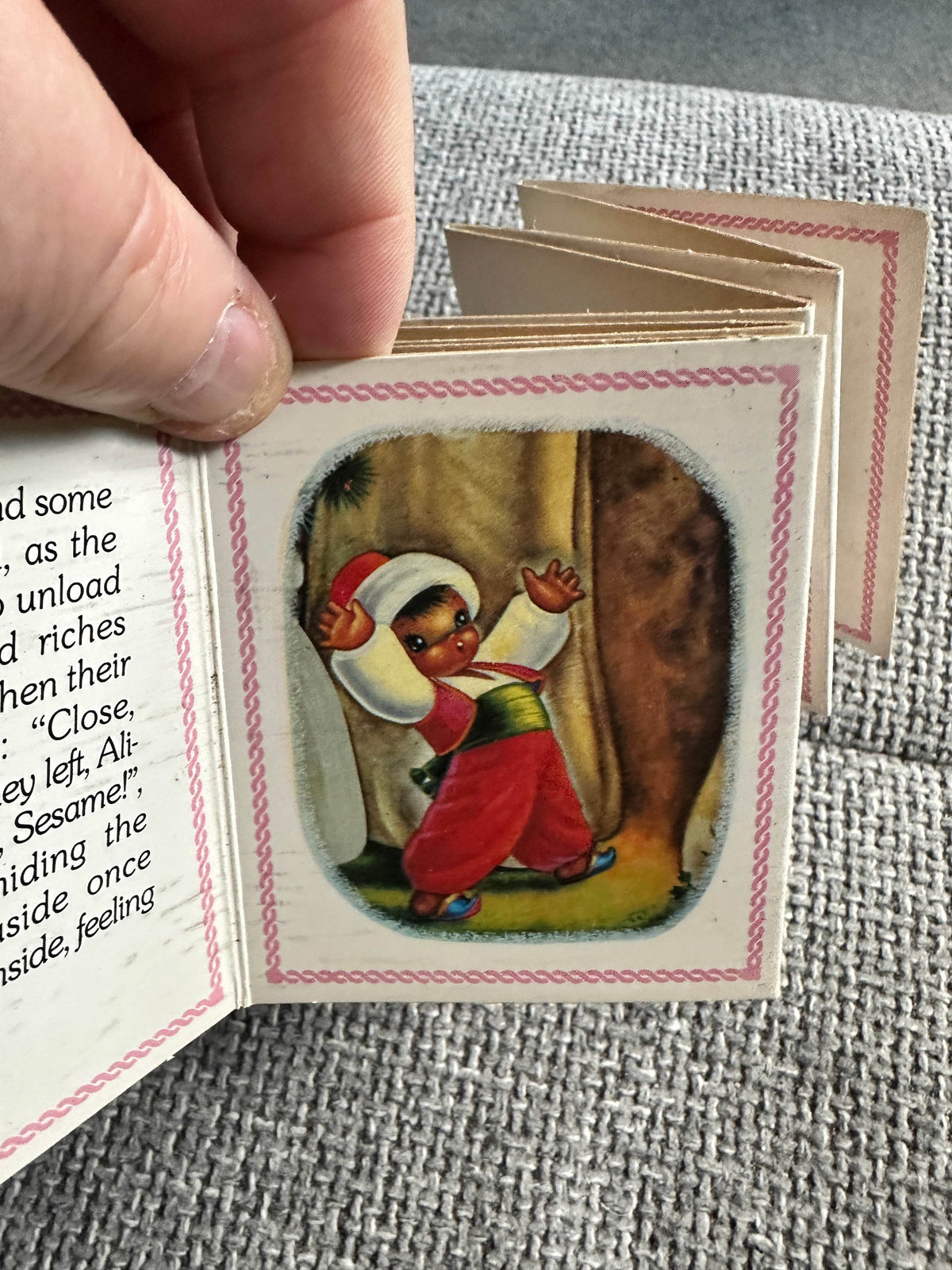 1980’s Ali Baba Miniature Concertina Style Book (No Publisher) - Honeyburn Books (UK)