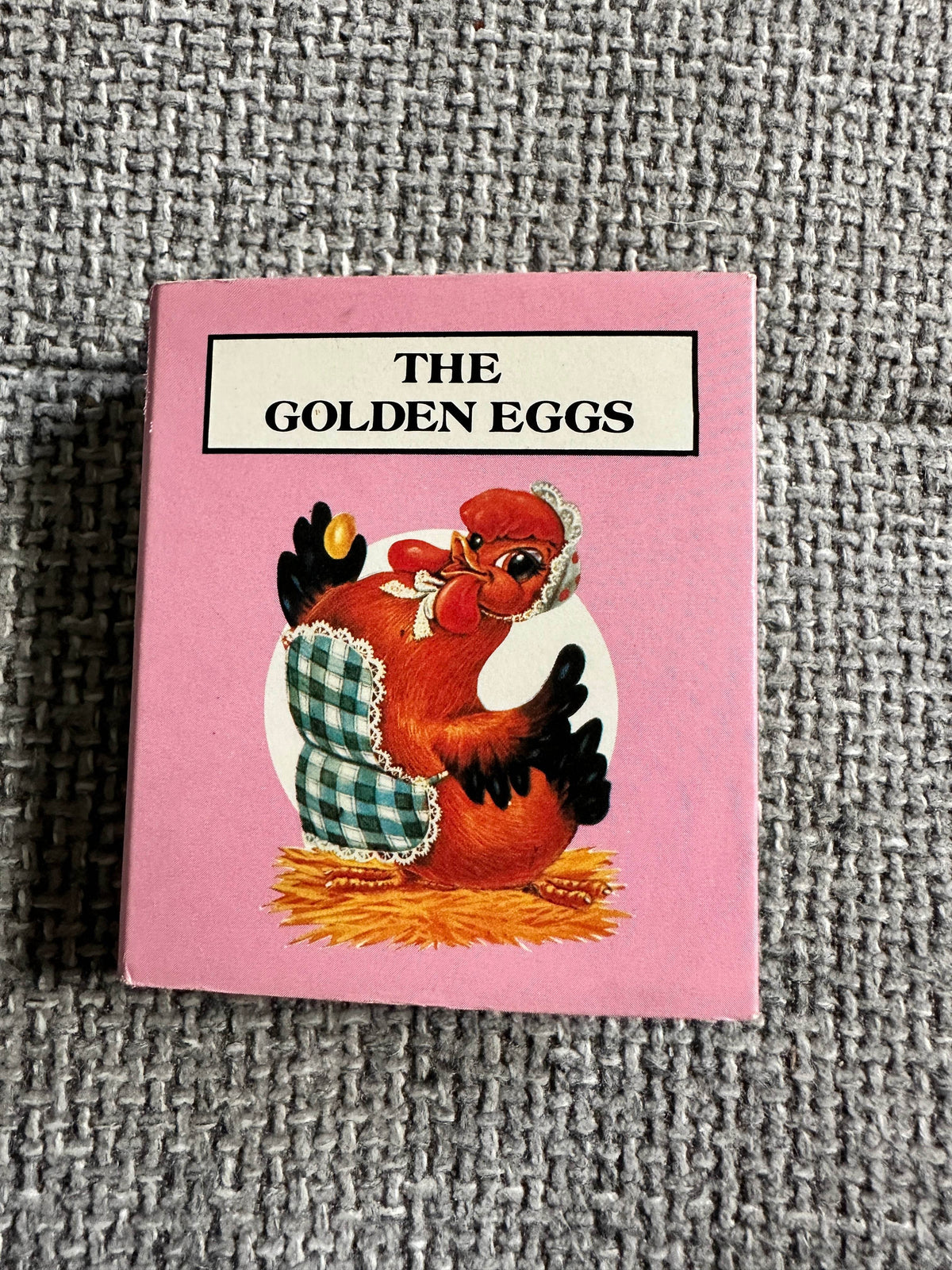 1980’s The Golden Eggs Concertina Style Miniature Booklet (No Publisher) - Honeyburn Books (UK)