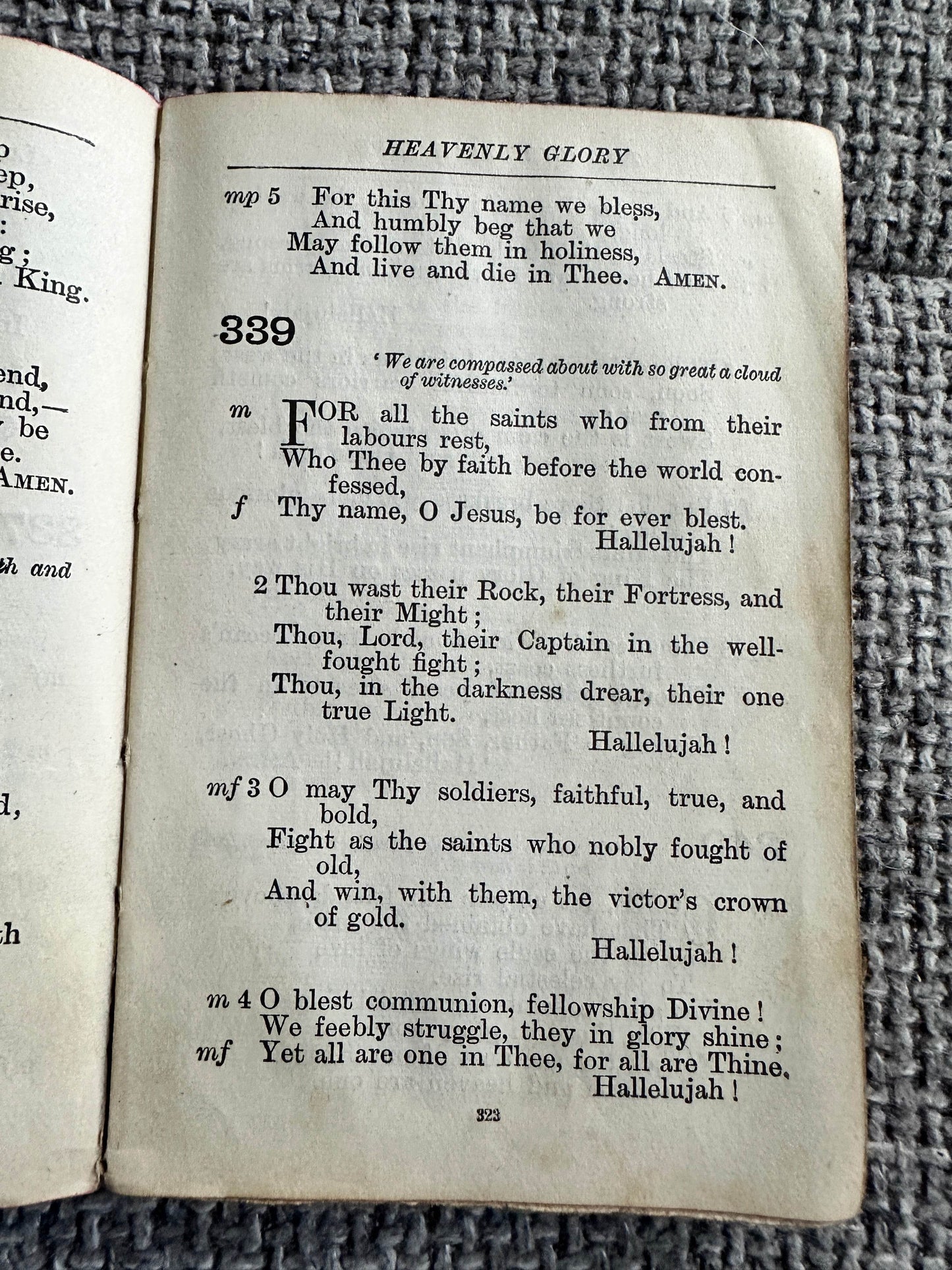 1922 The Church Hymnary - Humphrey Milford (Publisher) - Honeyburn Books (UK)