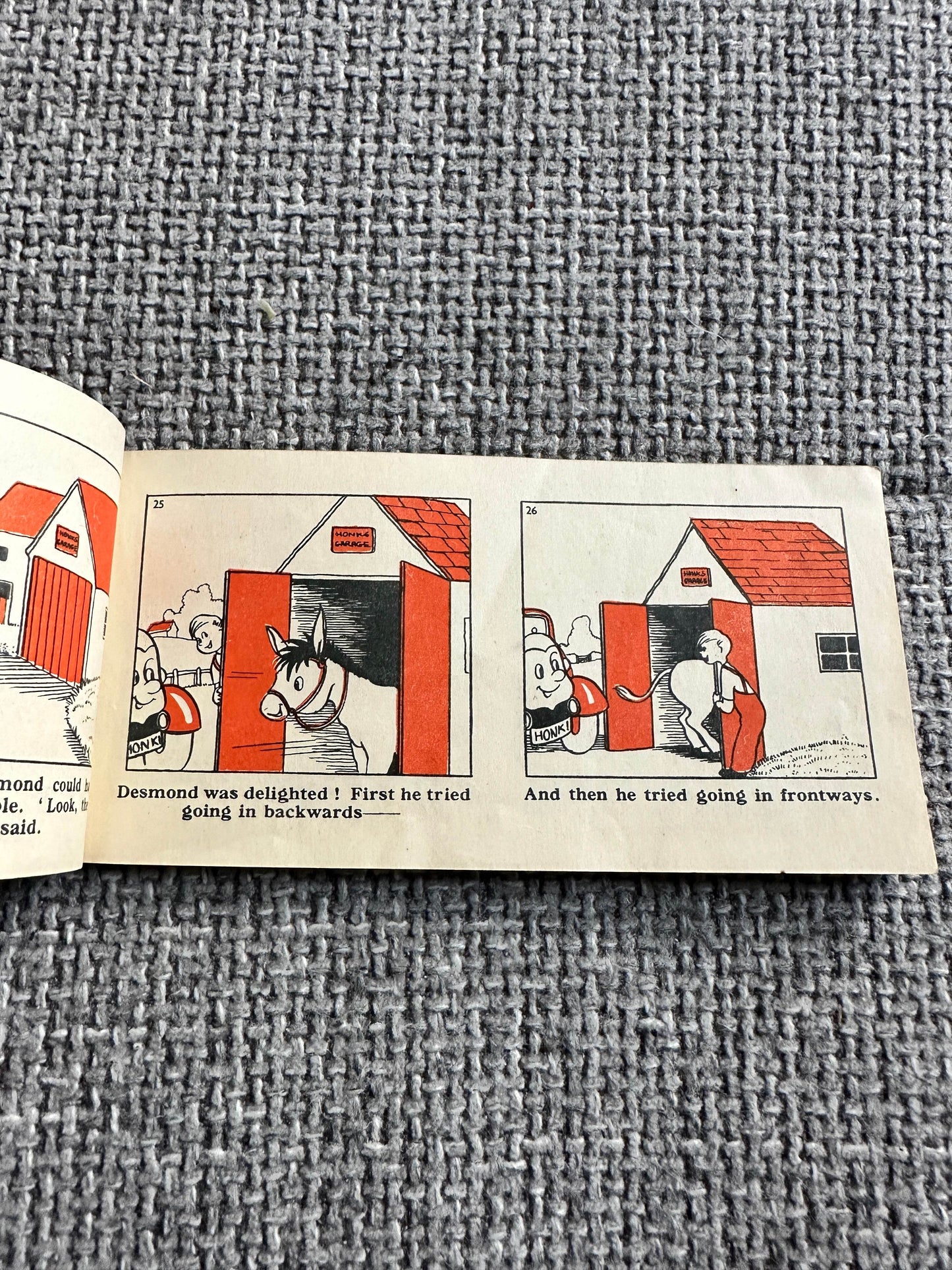 1950’s Honk & The Donkey - Joy K. Seddon (Brockhampton Press) - Honeyburn Books (UK)