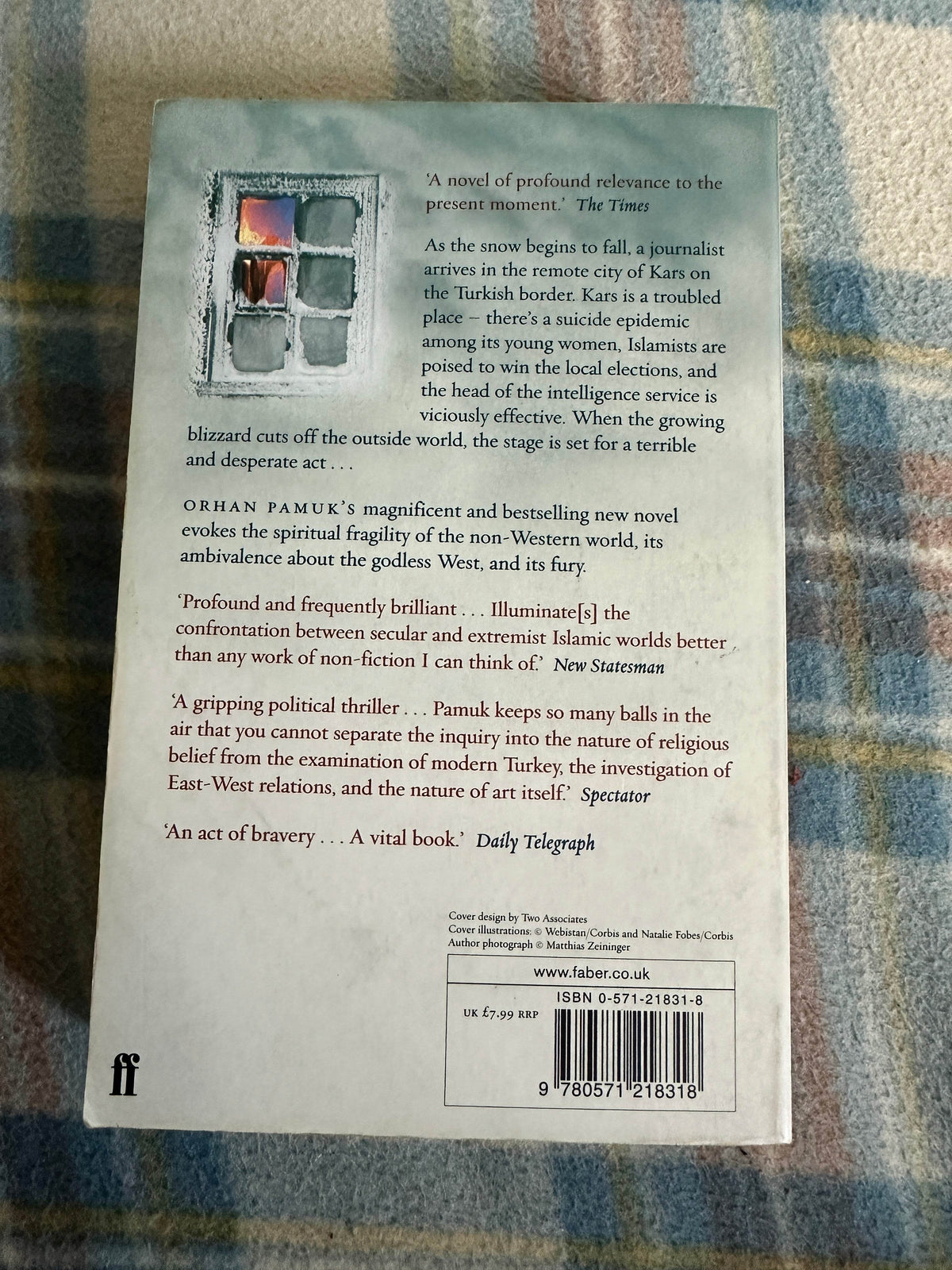 2004 Snow - Orhan Pamuk(Faber & Faber) - Honeyburn Books (UK)
