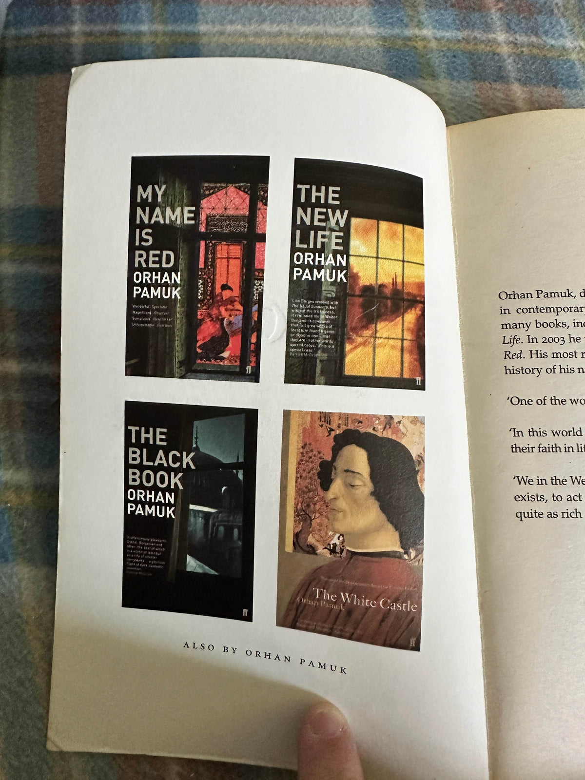 2004 Snow - Orhan Pamuk(Faber & Faber) - Honeyburn Books (UK)