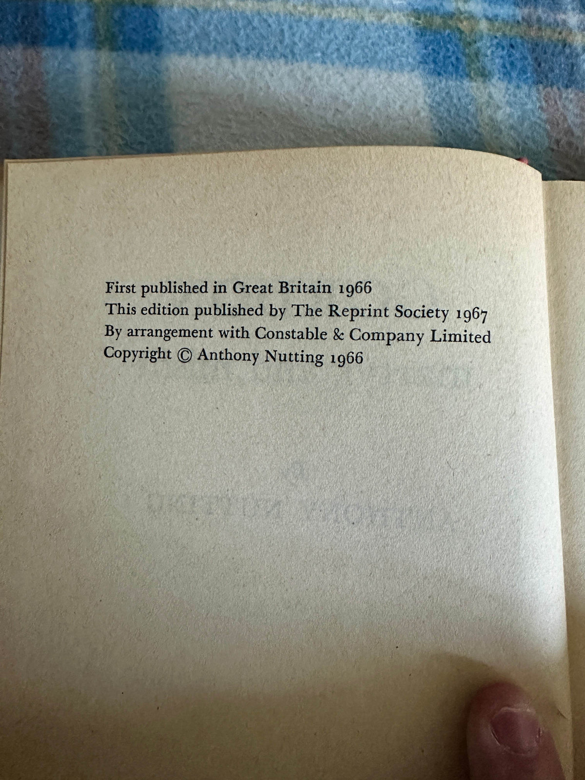 1967*1st* Gordon: Martyr Or Misfit - Anthony Nutting(Reprint Society) - Honeyburn Books (UK)