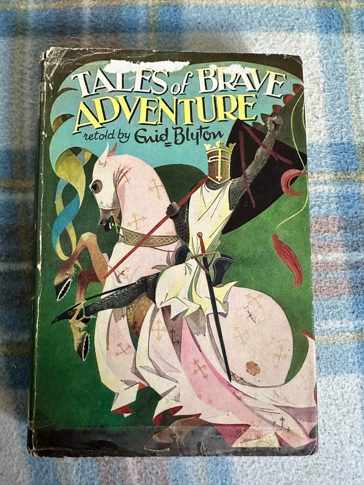 1963 Tales Of Brave Adventure - Enid Blyton(Janet & Anne Grahame Johnstone uncredited) Dean & Son Ltd - Honeyburn Books (UK)