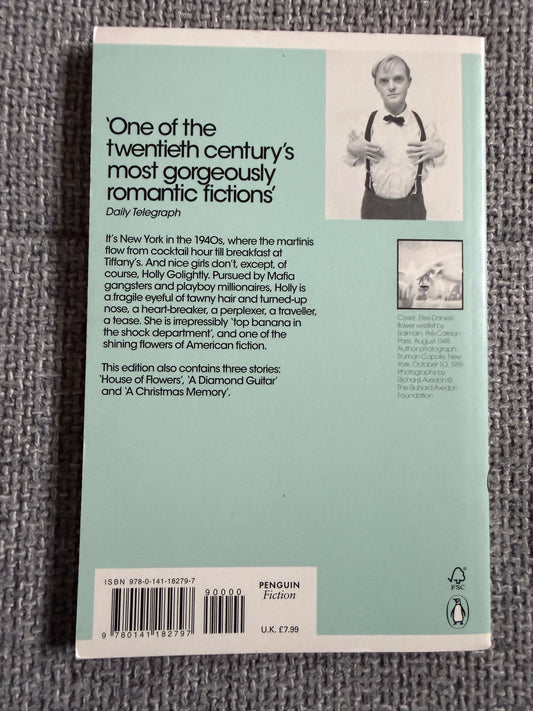 2000 Breakfast At Tiffany’s - Truman Capote ( Penguin Classics) - Honeyburn Books (UK)