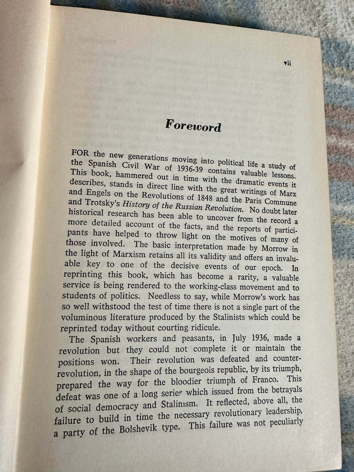 1963 Revolution & Counter-Revolution In Spain - Felix Morrow (New Park Publications) - Honeyburn Books (UK)
