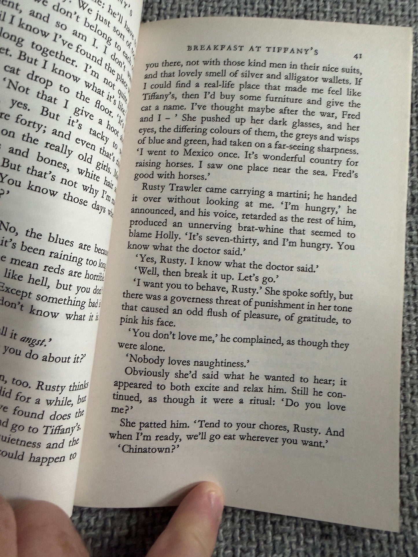 2000 Breakfast At Tiffany’s - Truman Capote ( Penguin Classics) - Honeyburn Books (UK)