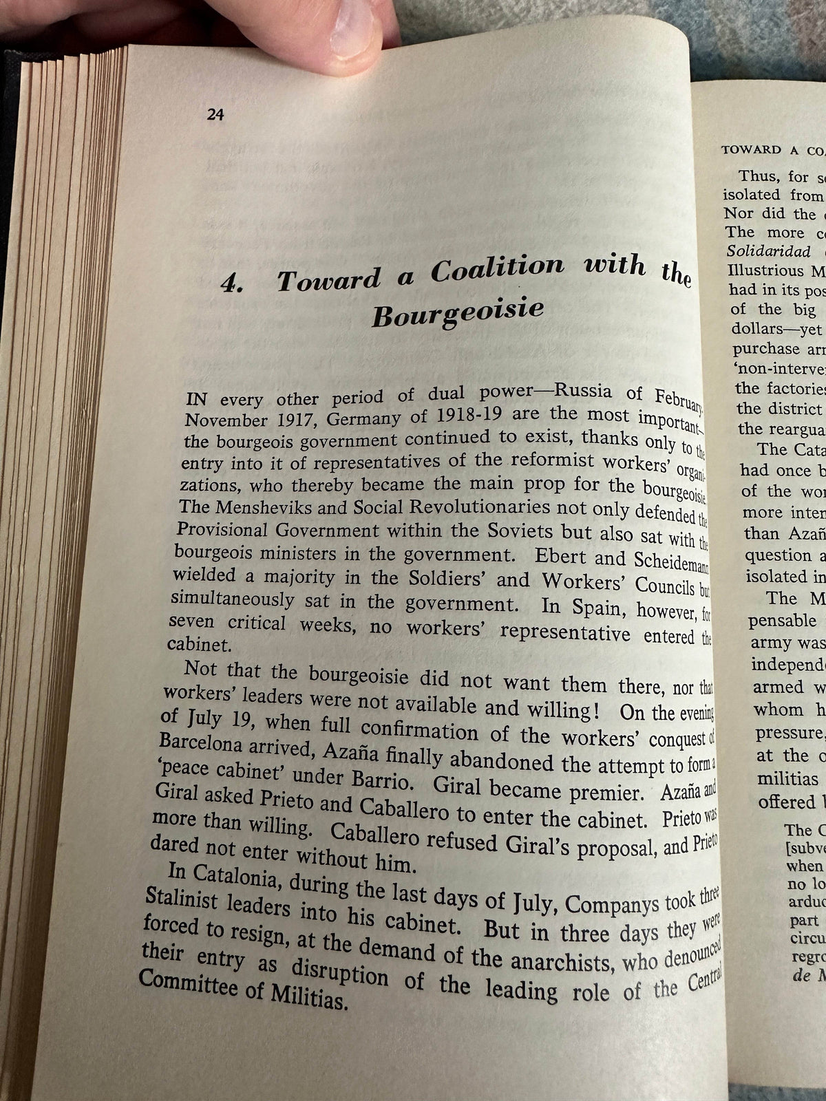 1963 Revolution & Counter-Revolution In Spain - Felix Morrow (New Park Publications) - Honeyburn Books (UK)