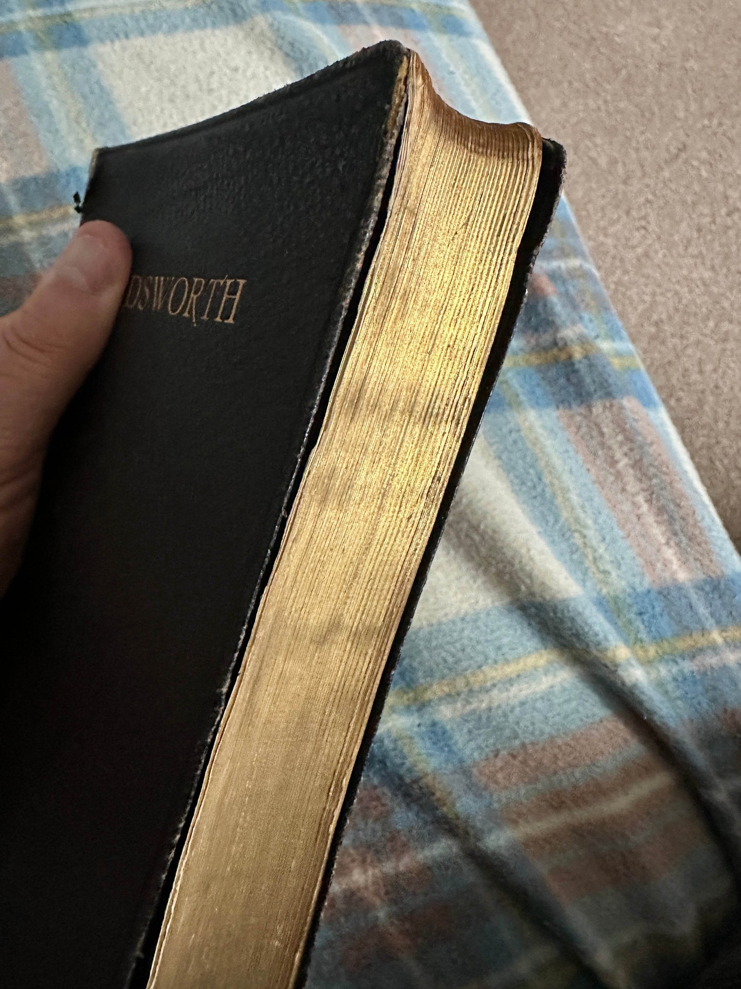 1899 The Poetical Works Of William Wordsworth(Ward Lock & Co Ltd) needs rebinding - Honeyburn Books (UK)
