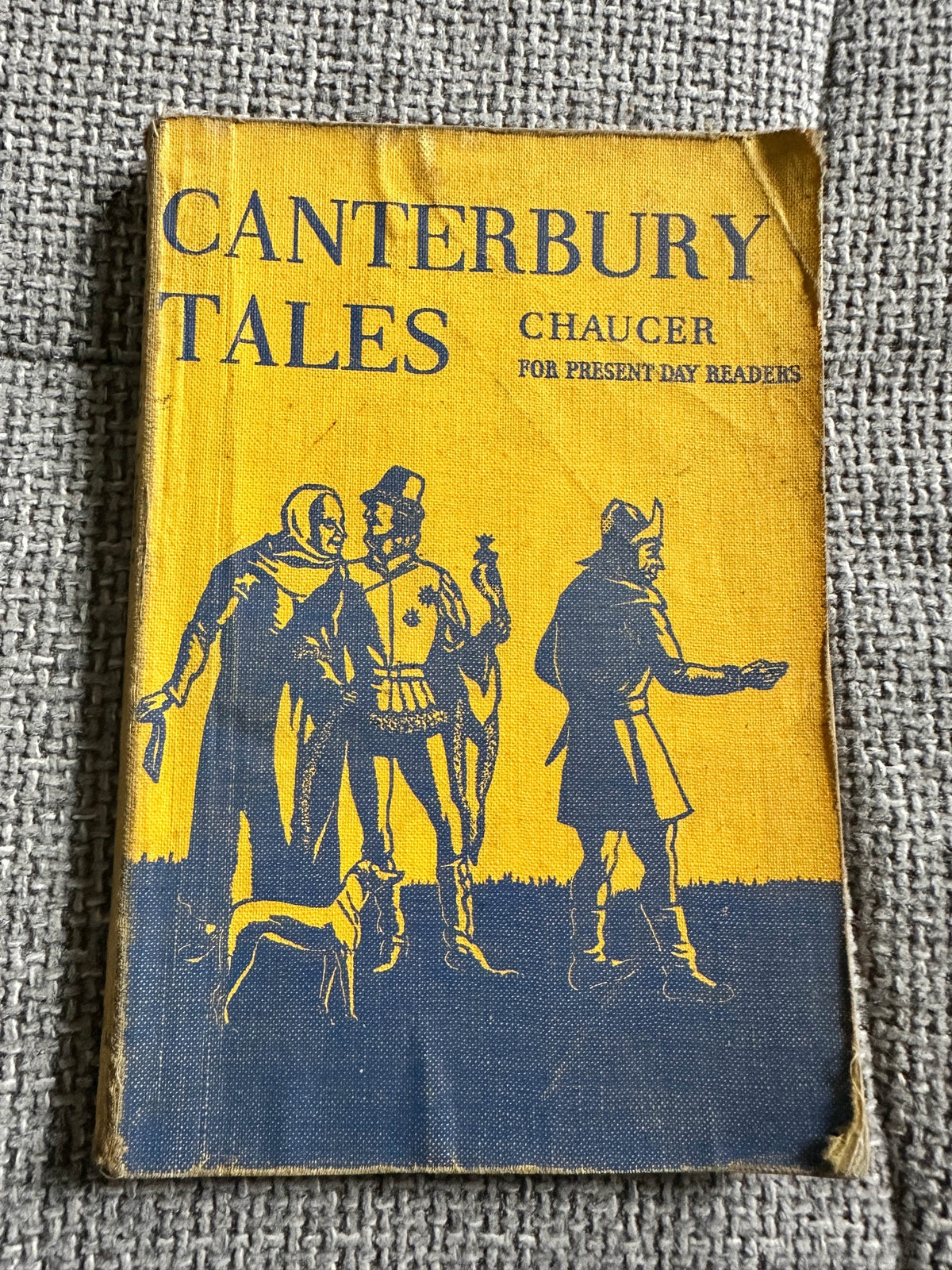 1949*1st* Canterbury Tales For Present Day Readers - H. L. Hitchins & Frank Mosby (Laurie Taylor Illust) John Murray Published - Honeyburn Books (UK)