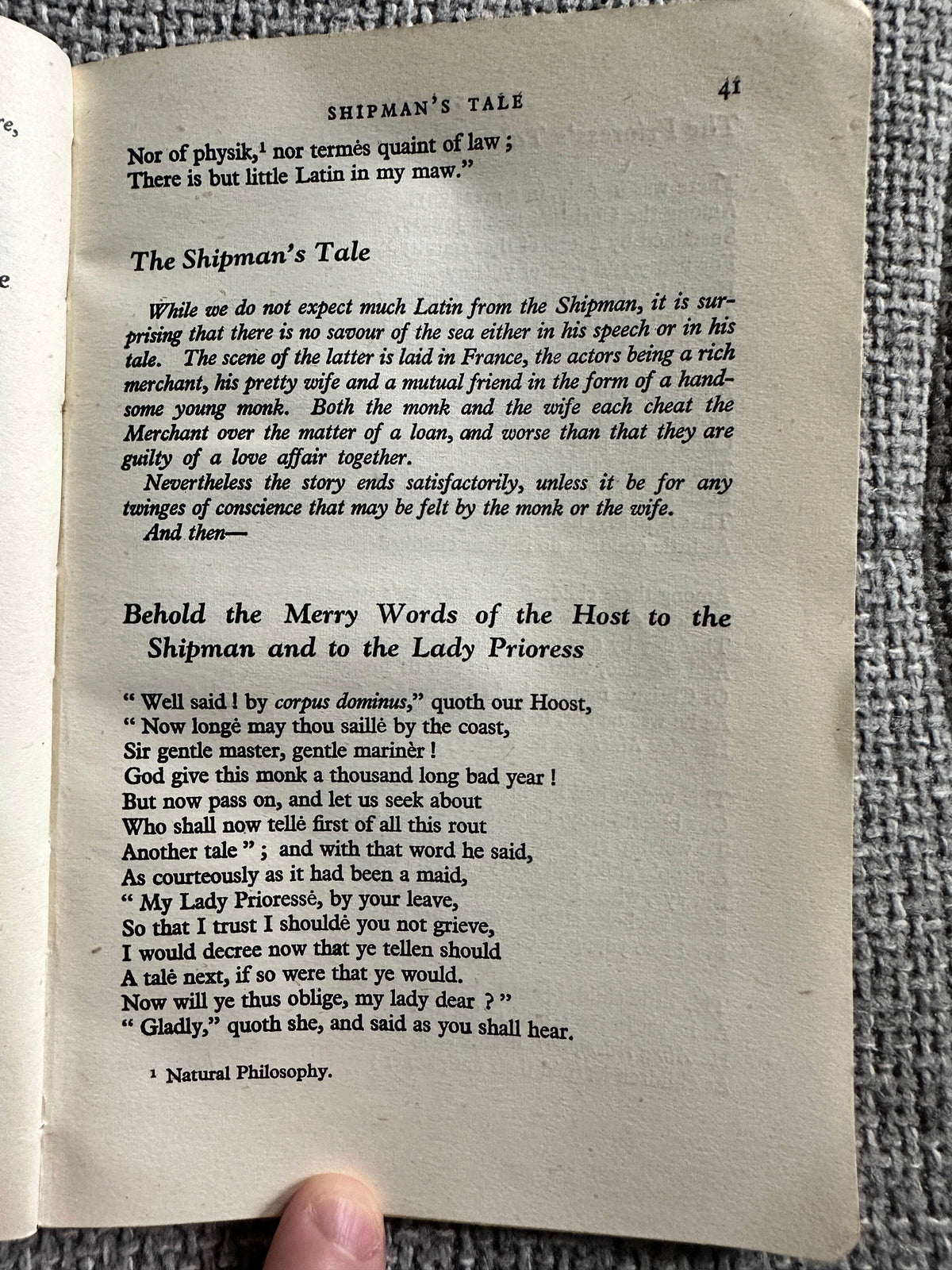 1949*1st* Canterbury Tales For Present Day Readers - H. L. Hitchins & Frank Mosby (Laurie Taylor Illust) John Murray Published - Honeyburn Books (UK)