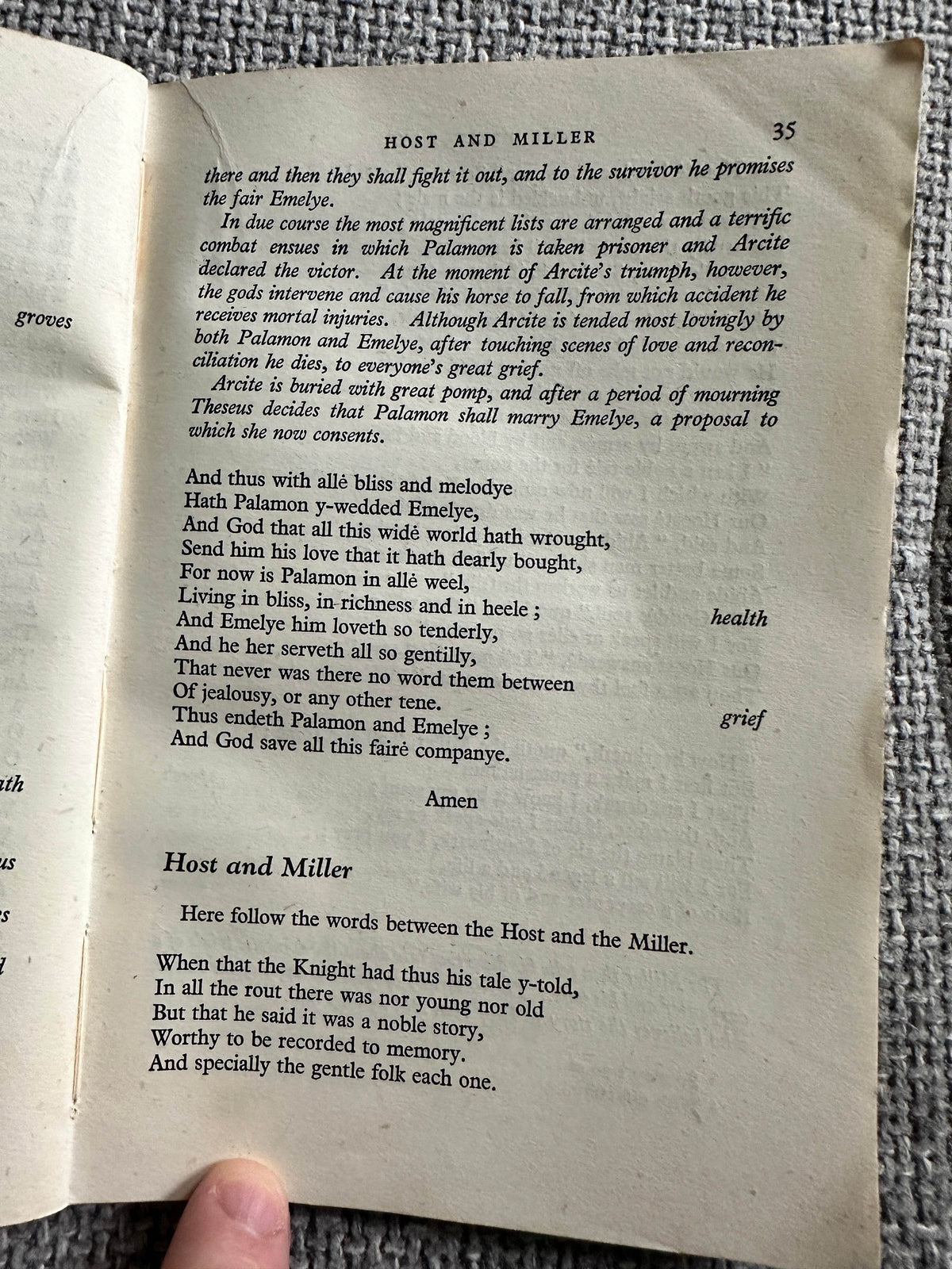 1949*1st* Canterbury Tales For Present Day Readers - H. L. Hitchins & Frank Mosby (Laurie Taylor Illust) John Murray Published - Honeyburn Books (UK)