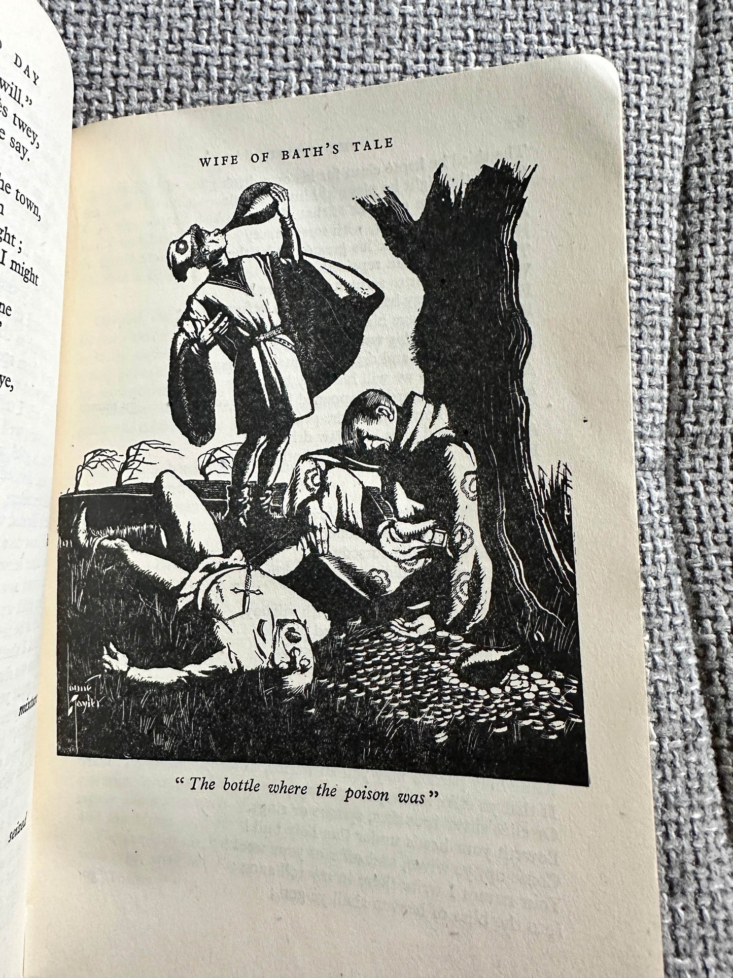 1949*1st* Canterbury Tales For Present Day Readers - H. L. Hitchins & Frank Mosby (Laurie Taylor Illust) John Murray Published - Honeyburn Books (UK)