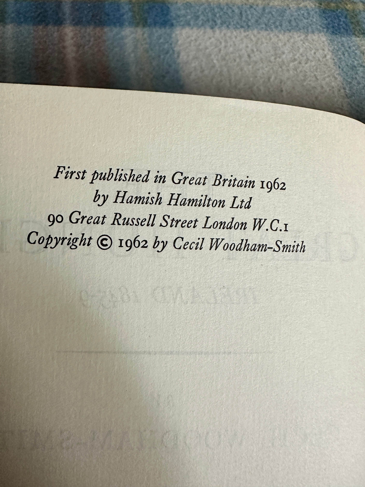 1962*1st* The Great Hunger(Ireland 1845-9) Cecil Woodham-Smith(Hamish Hamilton) - Honeyburn Books (UK)