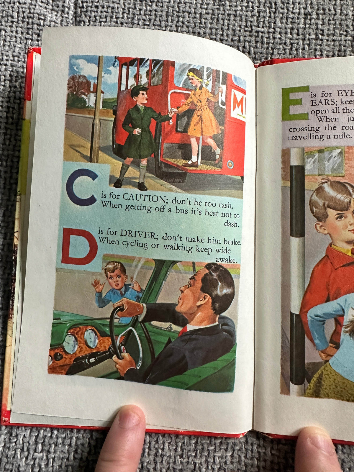 1960’s A. B. C. Of Road Safety (Little Poppet Series) Dean & Son - Honeyburn Books (UK)