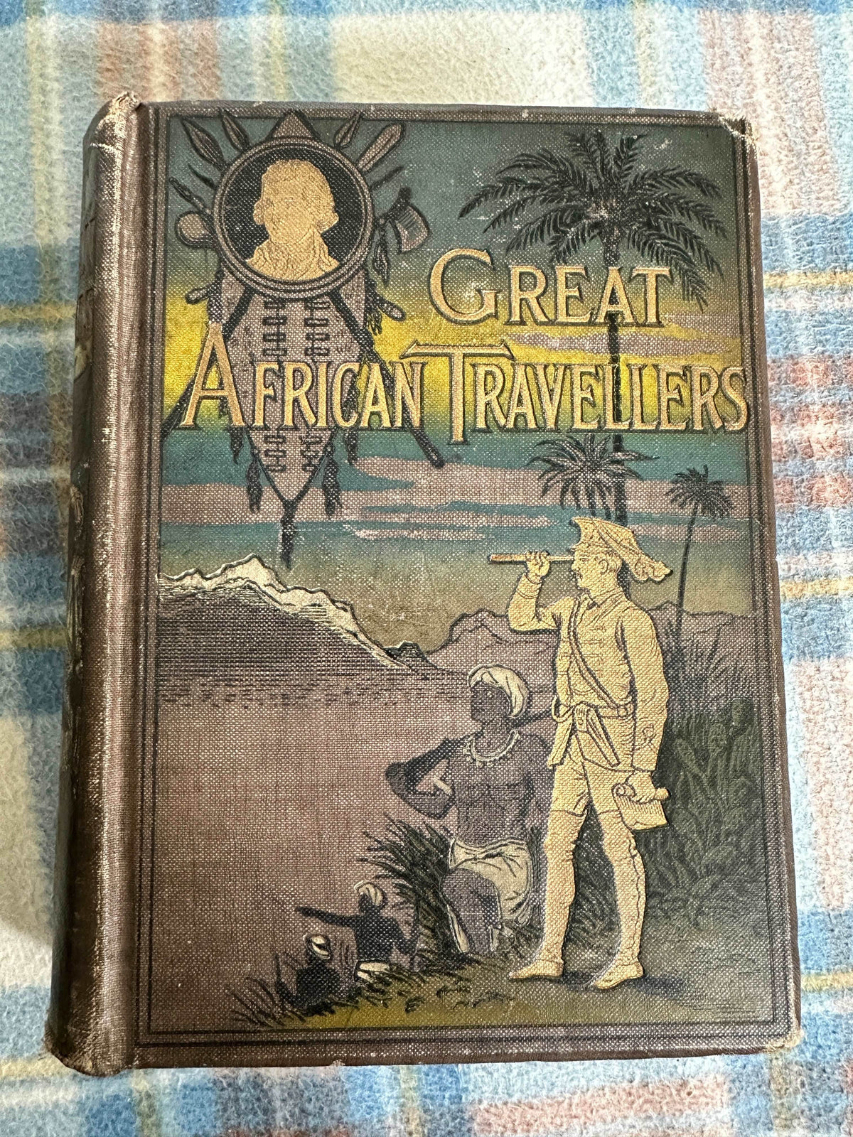1904 Great African Travellers - William H.G. Kingston & Charles Rathbone Low(George Routledge & Sons Ltd) - Honeyburn Books (UK)