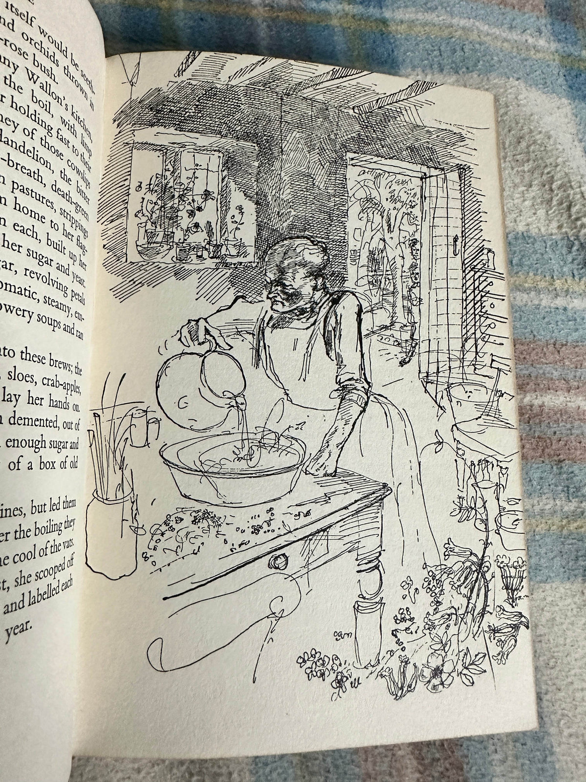 1965 Cider With Rosie - Laurie Lee(John Ward Illust) The Hogarth Press - Honeyburn Books (UK)