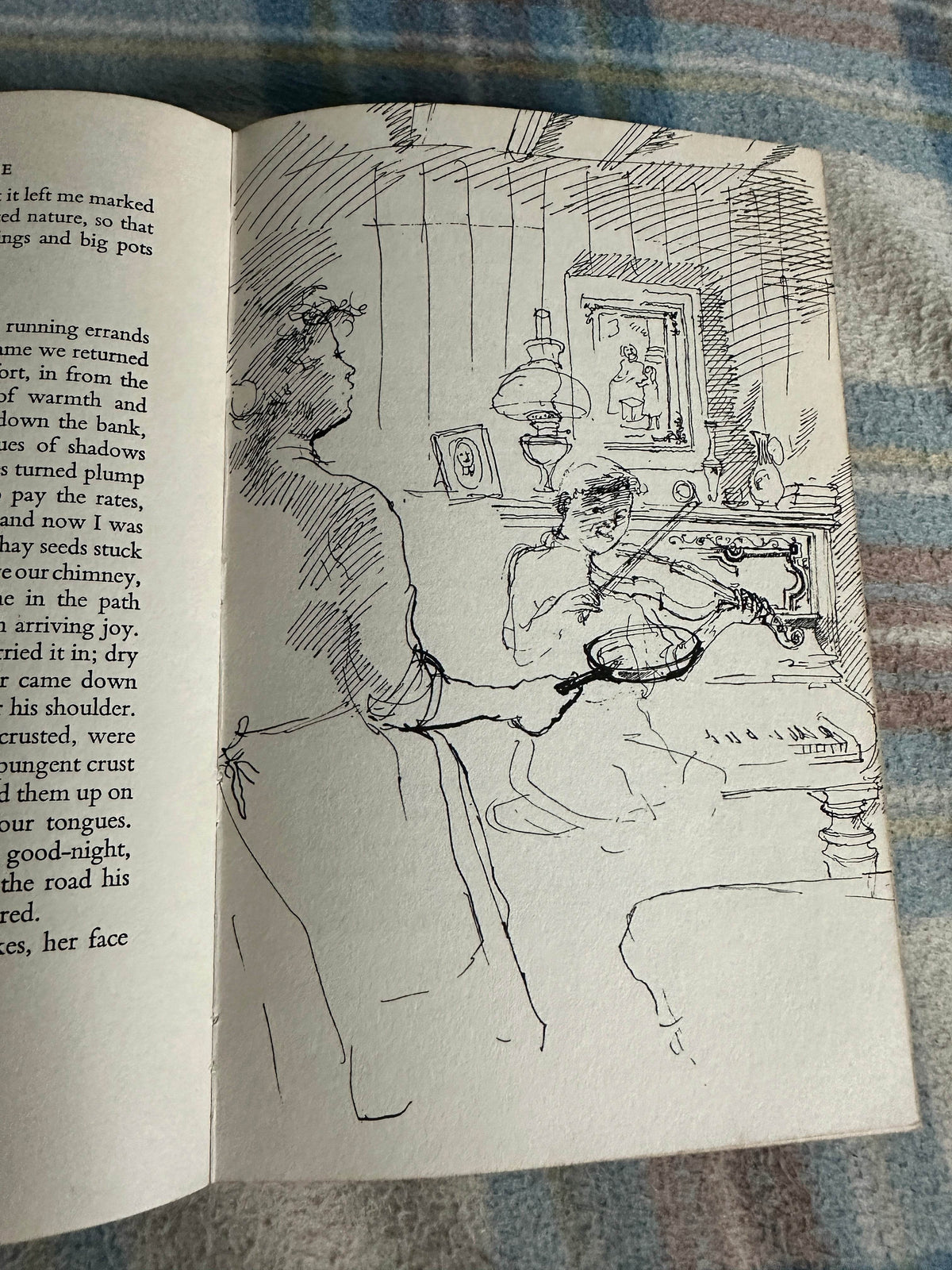 1965 Cider With Rosie - Laurie Lee(John Ward Illust) The Hogarth Press - Honeyburn Books (UK)