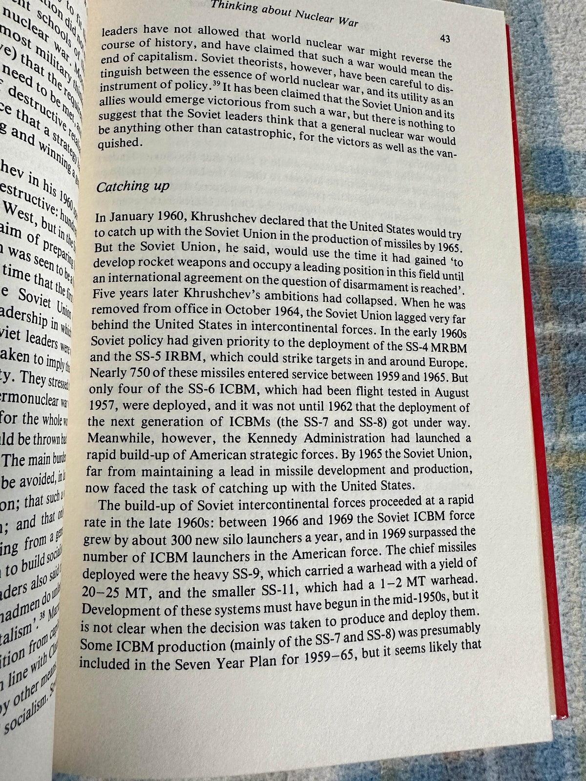 1983*1st* The Soviet Union & The Arms Race - David Holloway(Yale University Press) - Honeyburn Books (UK)