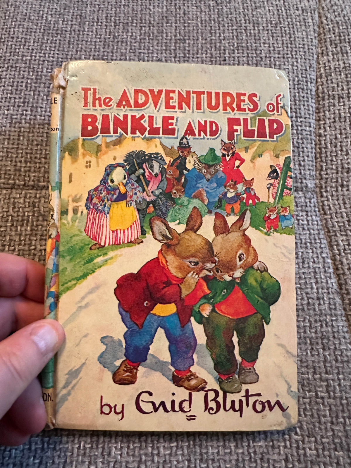 1967 The Adventures Of Binkle & Flip - Enid Blyton (Dean & Son Ltd) - Honeyburn Books (UK)