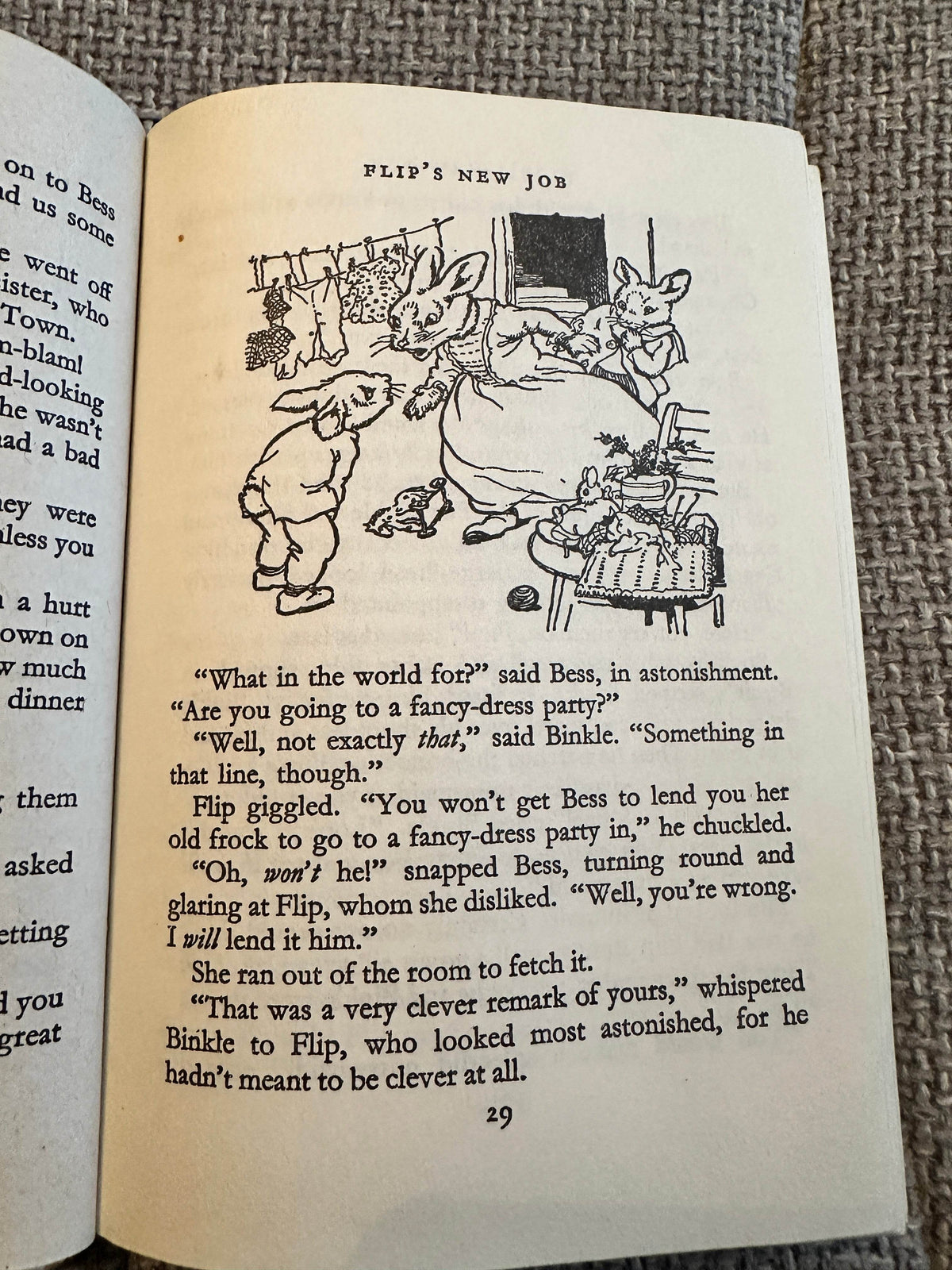 1967 The Adventures Of Binkle & Flip - Enid Blyton (Dean & Son Ltd) - Honeyburn Books (UK)