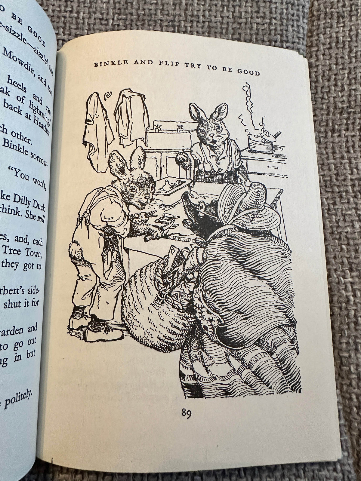 1967 The Adventures Of Binkle & Flip - Enid Blyton (Dean & Son Ltd) - Honeyburn Books (UK)