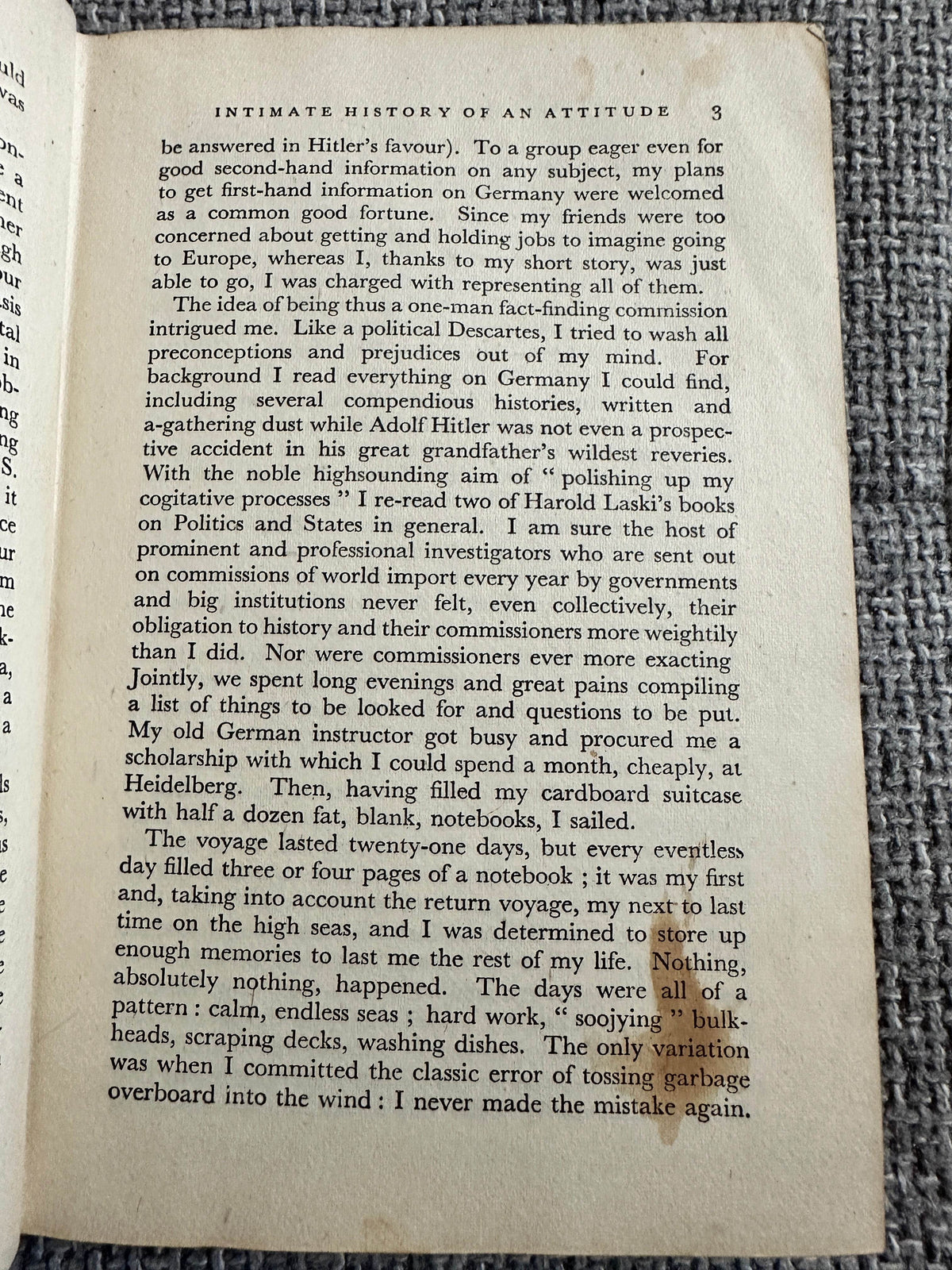 1943*1st* Last Train From Berlin - Howard K. Smith (The Book Club) - Honeyburn Books (UK)