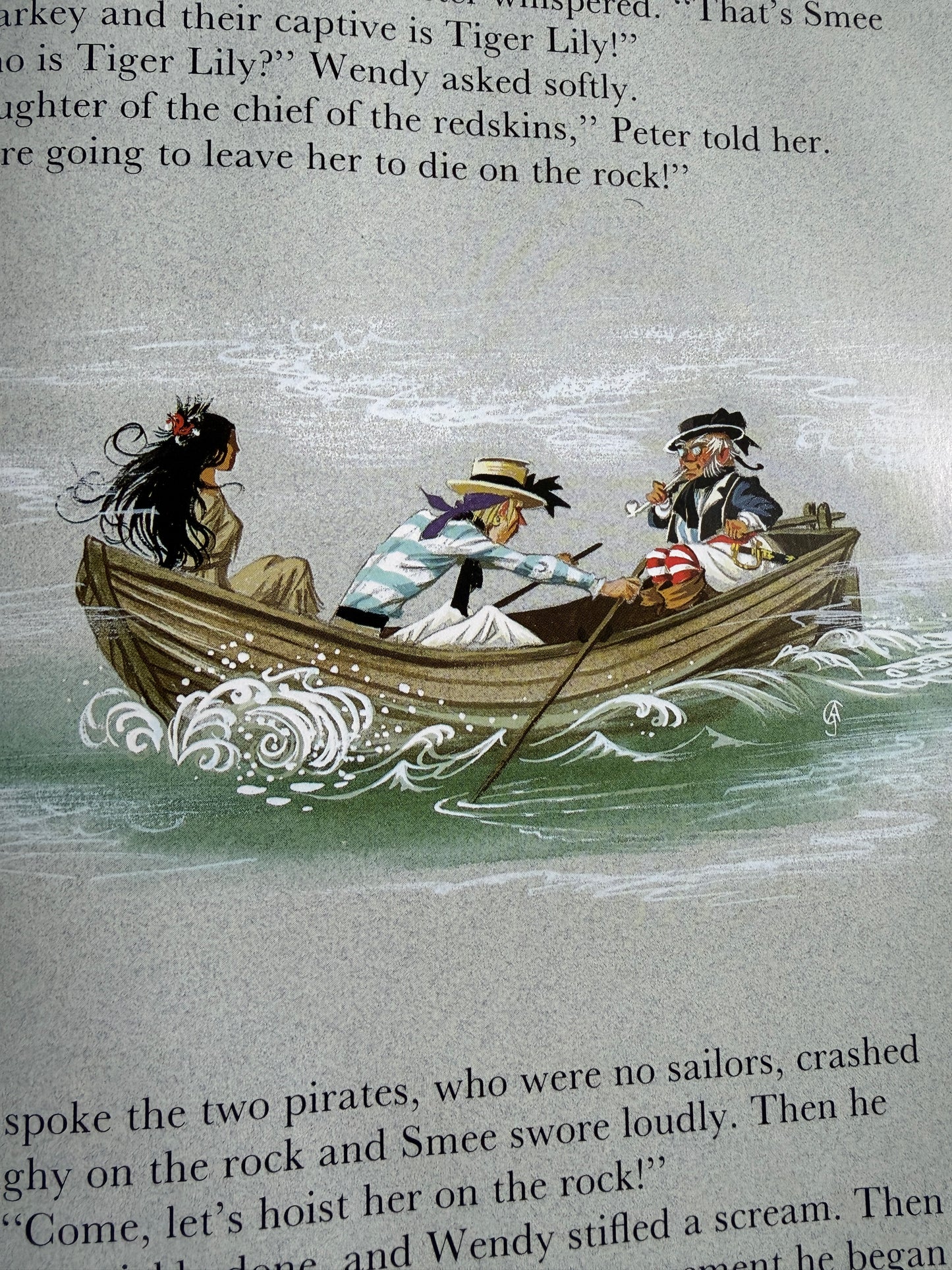 2002 Peter Pan & Wendy - J. M. Barrie adapted Jane Carruth (Anne Grahame Johnstone illust) Award - Honeyburn Books (UK)
