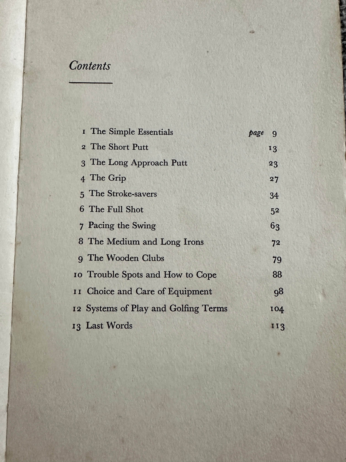1964*Uncorrected Proof 1st* Learn Golf Backwards - Reg Knight (Collins Pub) - Honeyburn Books (UK)