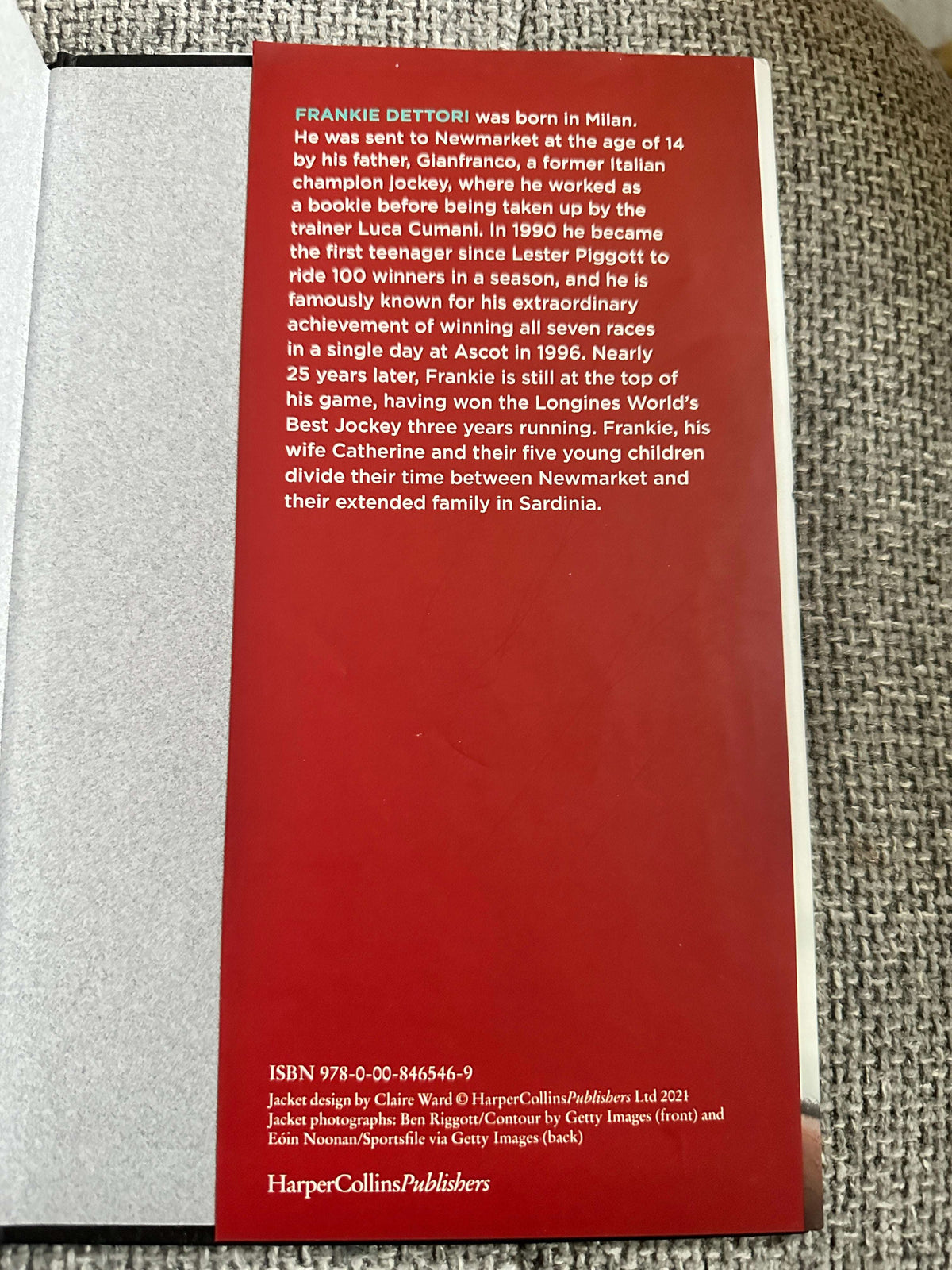 2021*1st* Leap Of Faith Frankie Dettori (Edited Boris Starling) HarperCollins