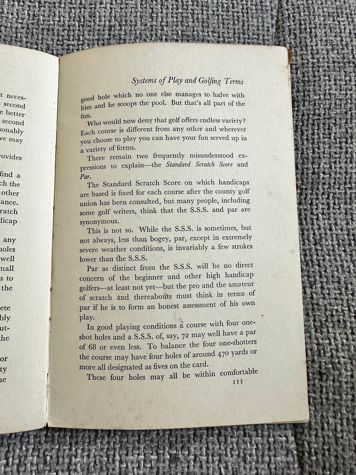1964*Uncorrected Proof 1st* Learn Golf Backwards - Reg Knight (Collins Pub) - Honeyburn Books (UK)