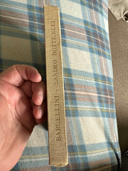 1946 Il Sogno Nostalgico Di Sandro Botticelli - Piero Bargellini(Arnaud In Firenze) - Honeyburn Books (UK)