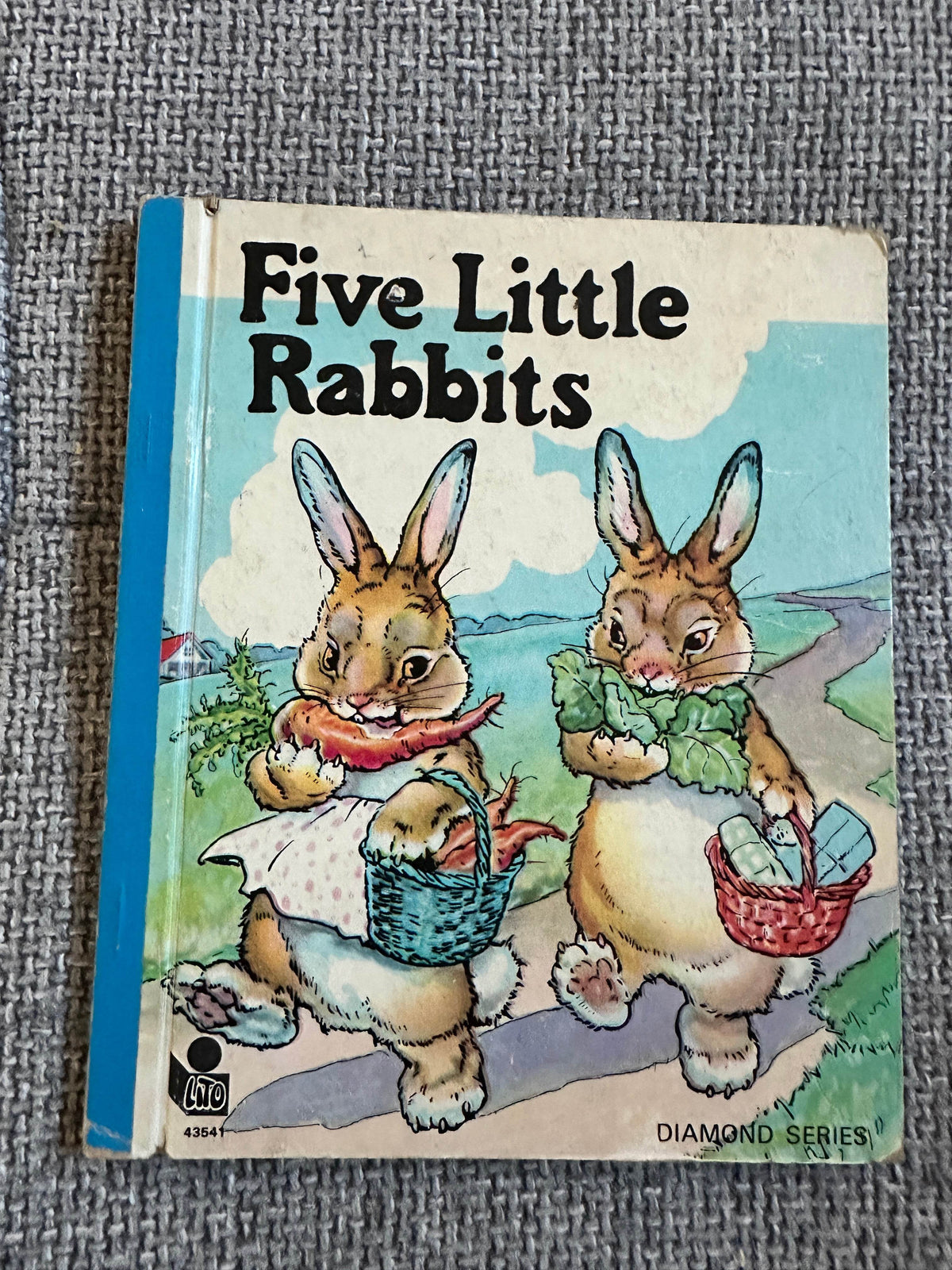 1949 Five Little Rabbits (Diamond Series) Litor Publishers - Honeyburn Books (UK)