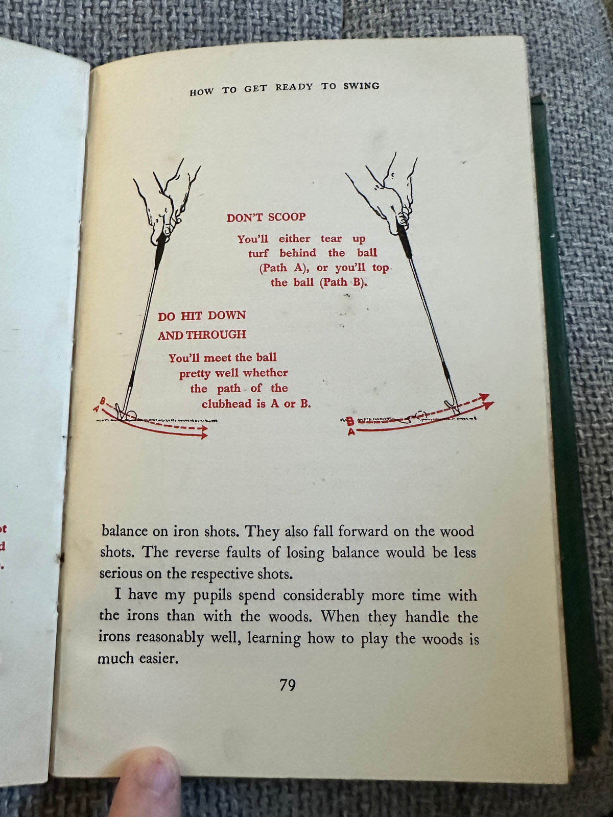 1958 How To Play Your Best Golf All The Time - Tommy Armour (Illustration Lealand Gustavson) Hodder & Stoughton - Honeyburn Books (UK)