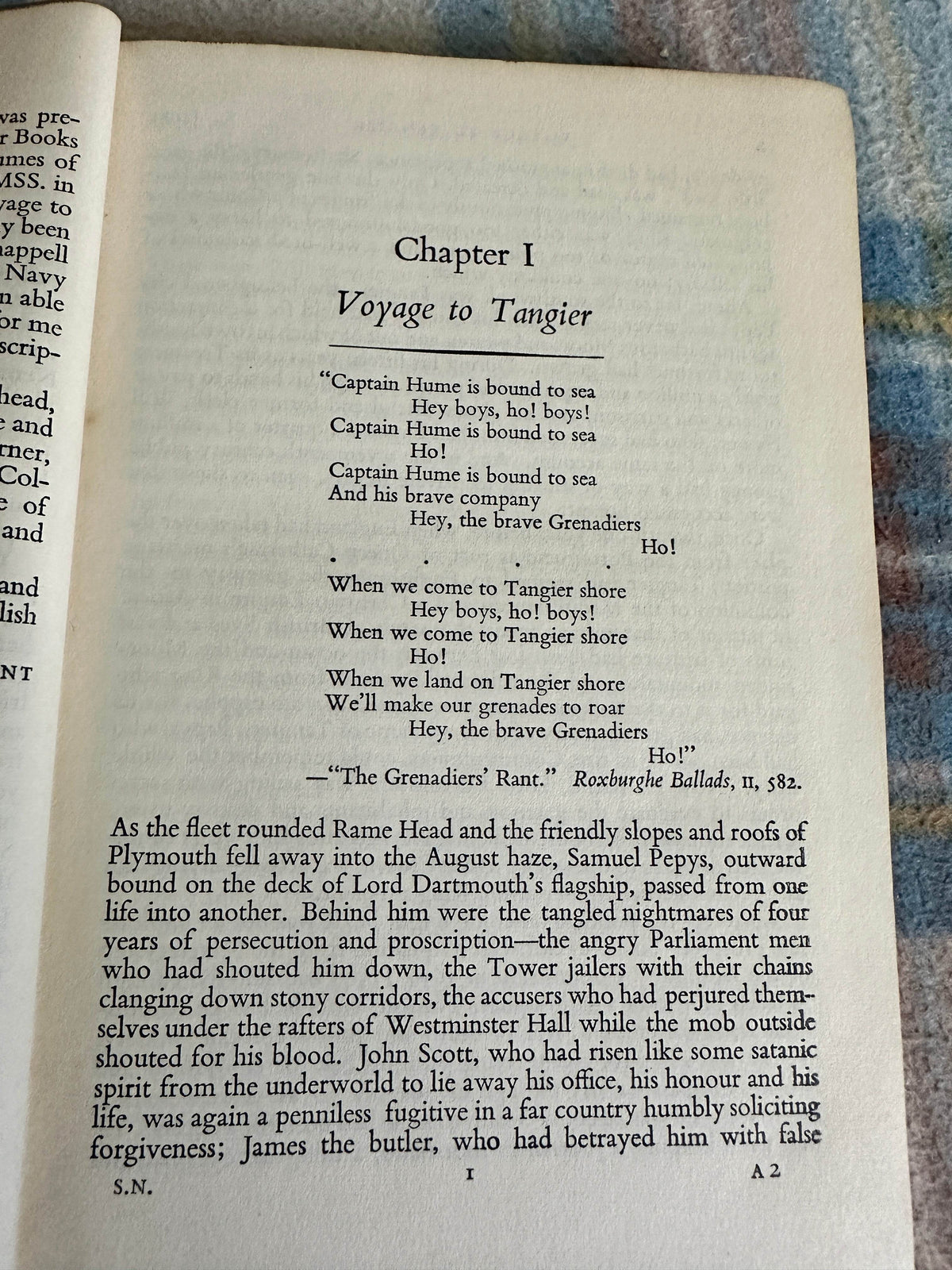1953 Samuel Pepys: The Saviour Of The Navy - Arthur Bryant(Reprint Society) - Honeyburn Books (UK)