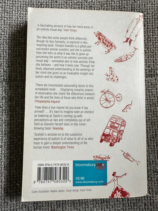 2006 Thinking In Pictures (Autism)- Temple Grandin (Bloomsbury) - Honeyburn Books (UK)