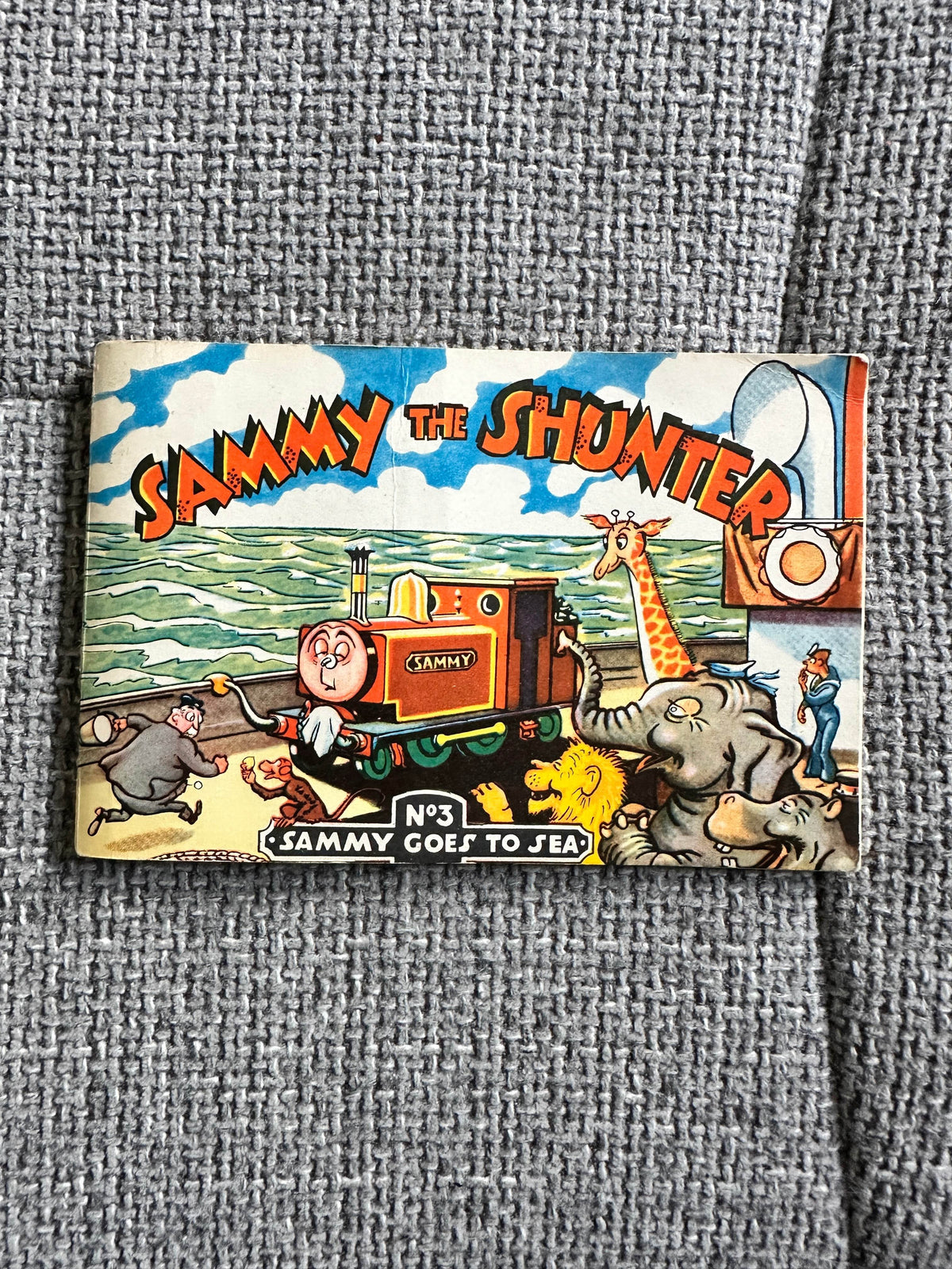 1950 Sammy The Shunter(No3) Sammy Goes To Sea - Eileen Gibb(Ian Allan Publisher) - Honeyburn Books (UK)