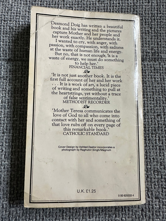 1981 Mother Teresa (Her People & Her Work) Desmond Doig (Fount Paperback) - Honeyburn Books (UK)