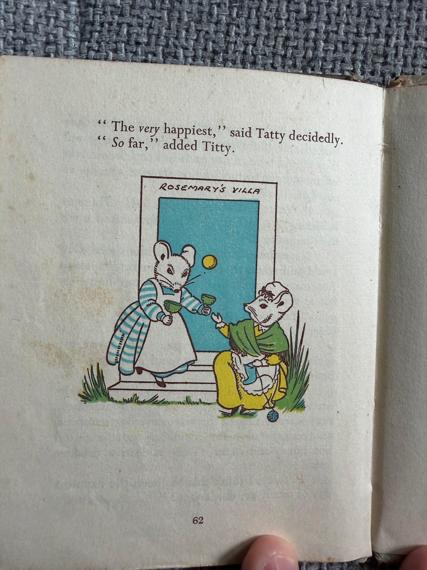1949*1st* Titty & Tatty By The River - Rosalind Vallance (Rosemary Marker illust) Frederick Muller Publisher. - Honeyburn Books (UK)