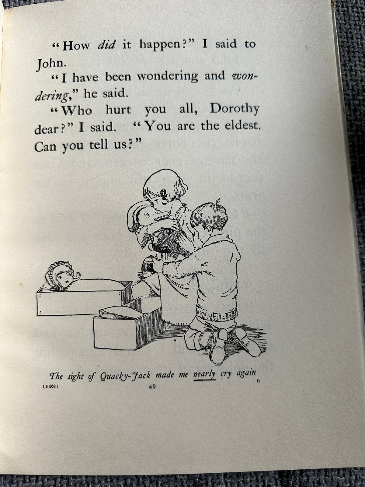 1930’s Josephine’s Birthday - Mrs. H. C. Craddock (Honor C. Appleton Illust) Blackie & Son Ltd - Honeyburn Books (UK)