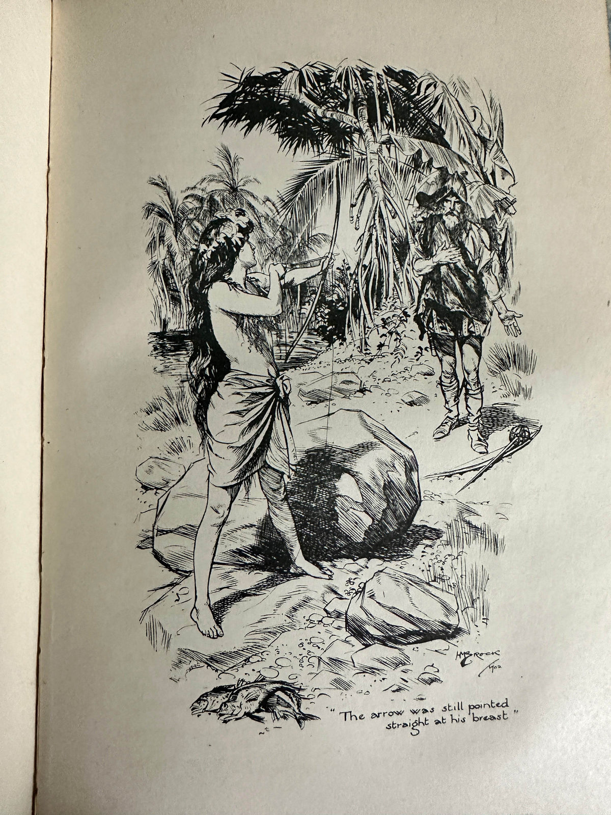1910 Westward Ho! - Charles Kingsley(H. M. Brock Illust) C. Arthur Pearson Ltd publisher - Honeyburn Books (UK)