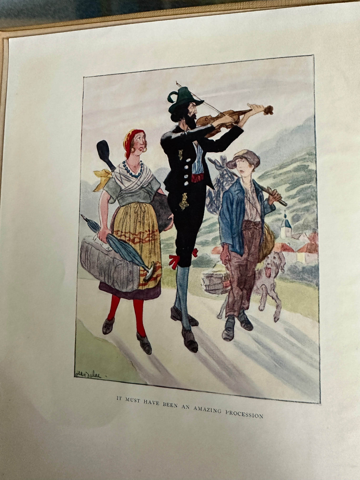1922 The Beloved Vagabond - William J. Locke (Jean Dulac illustration)John Lane The Bodley Head Publisher) - Honeyburn Books (UK)