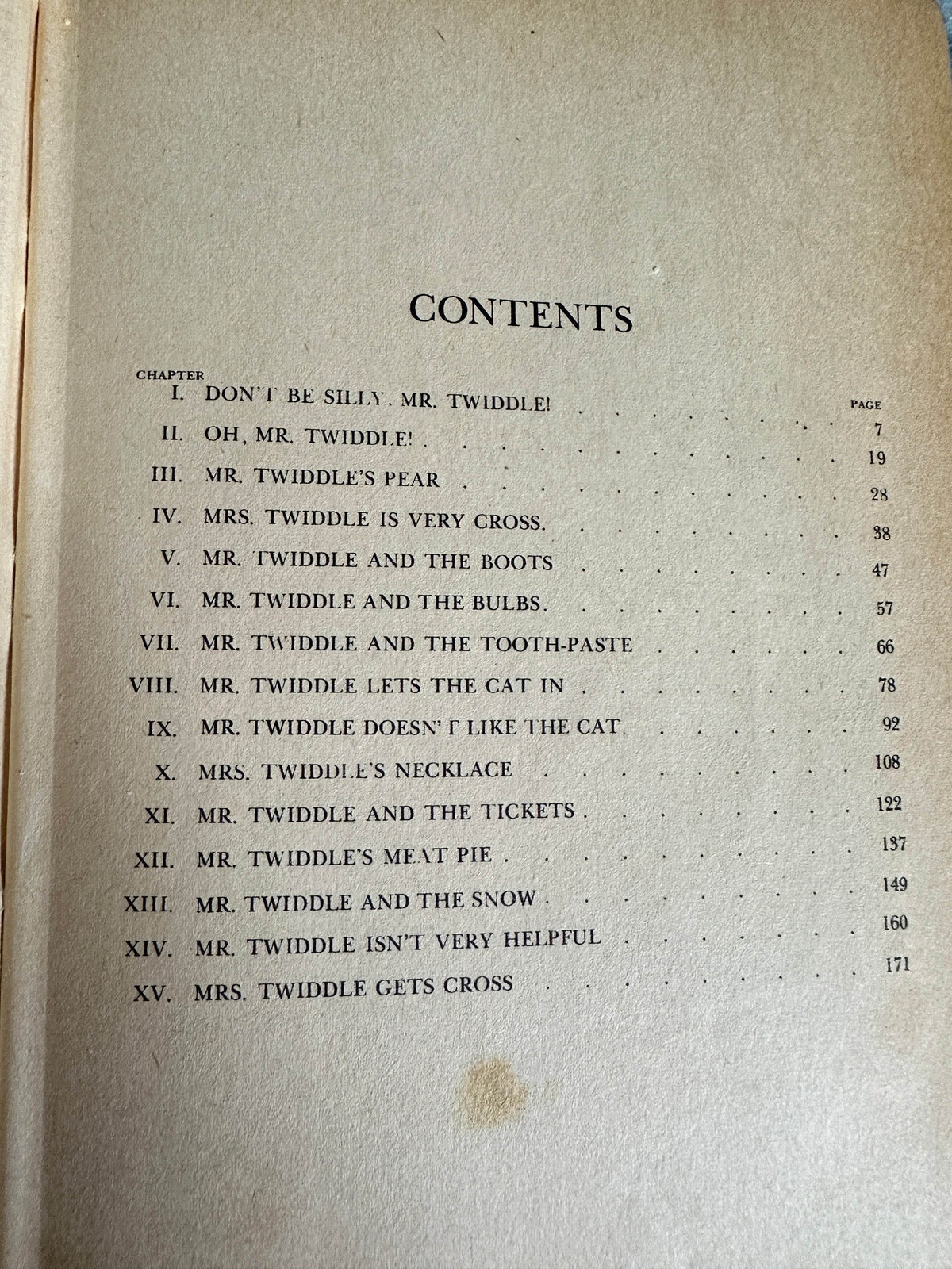 1971 Don’t Be Silly Mr. Twiddle - Enid Blyton(Dean & Son Ltd) - Honeyburn Books (UK)