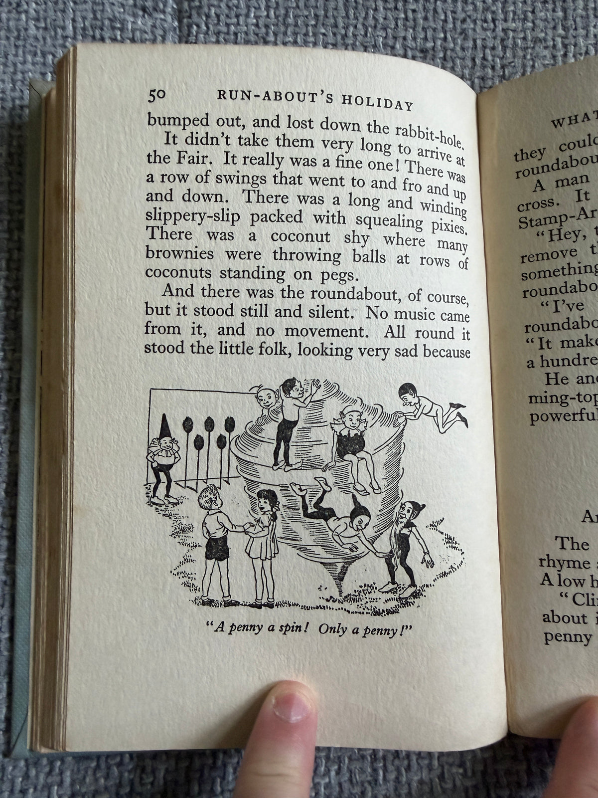 1956 Run-About’s Holiday - Enid Blyton (Lilian Chivers illust) Lutterworth Press - Honeyburn Books (UK)