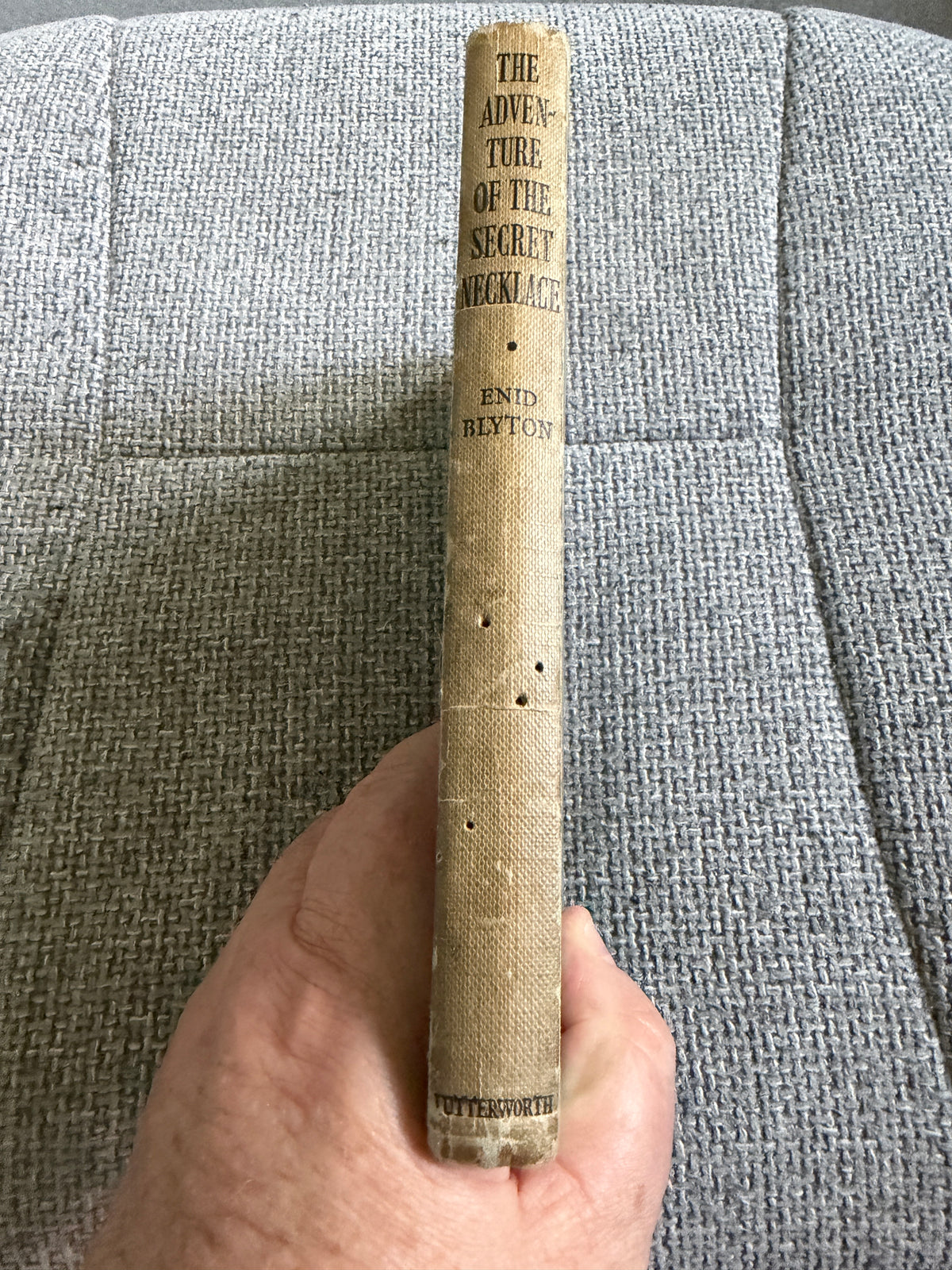 1954*1st* The Adventure Of The Secret Necklace - Enid Blyton (Isabel Veevers illust) Lutterworth Press - Honeyburn Books (UK)