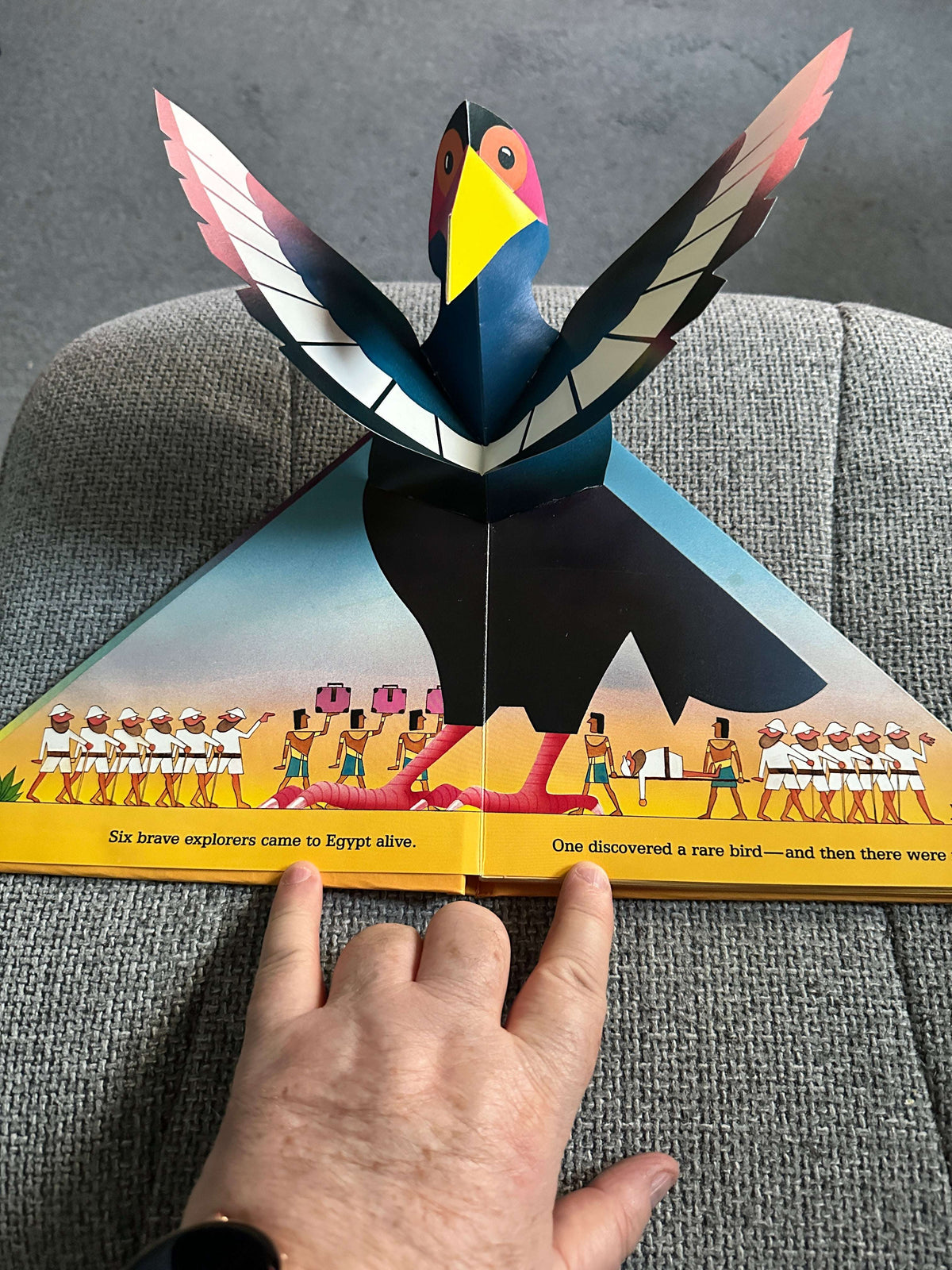 1988*1st* Six Brave Explorers (A Pop-Up Book) Kees Moerbeek & Carla Dijs (William Collins)