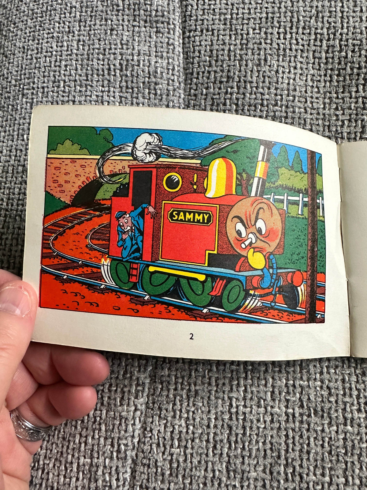 1950 Sammy The Shunter No 7 - Sammy & The Old Engines - Eileen Gibb (Ian Allan Publisher) - Honeyburn Books (UK)