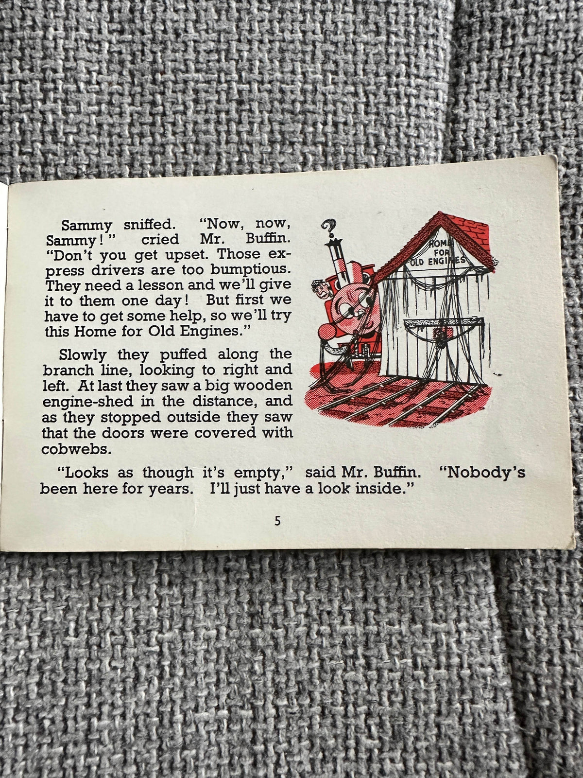 1950 Sammy The Shunter No 7 - Sammy & The Old Engines - Eileen Gibb (Ian Allan Publisher) - Honeyburn Books (UK)