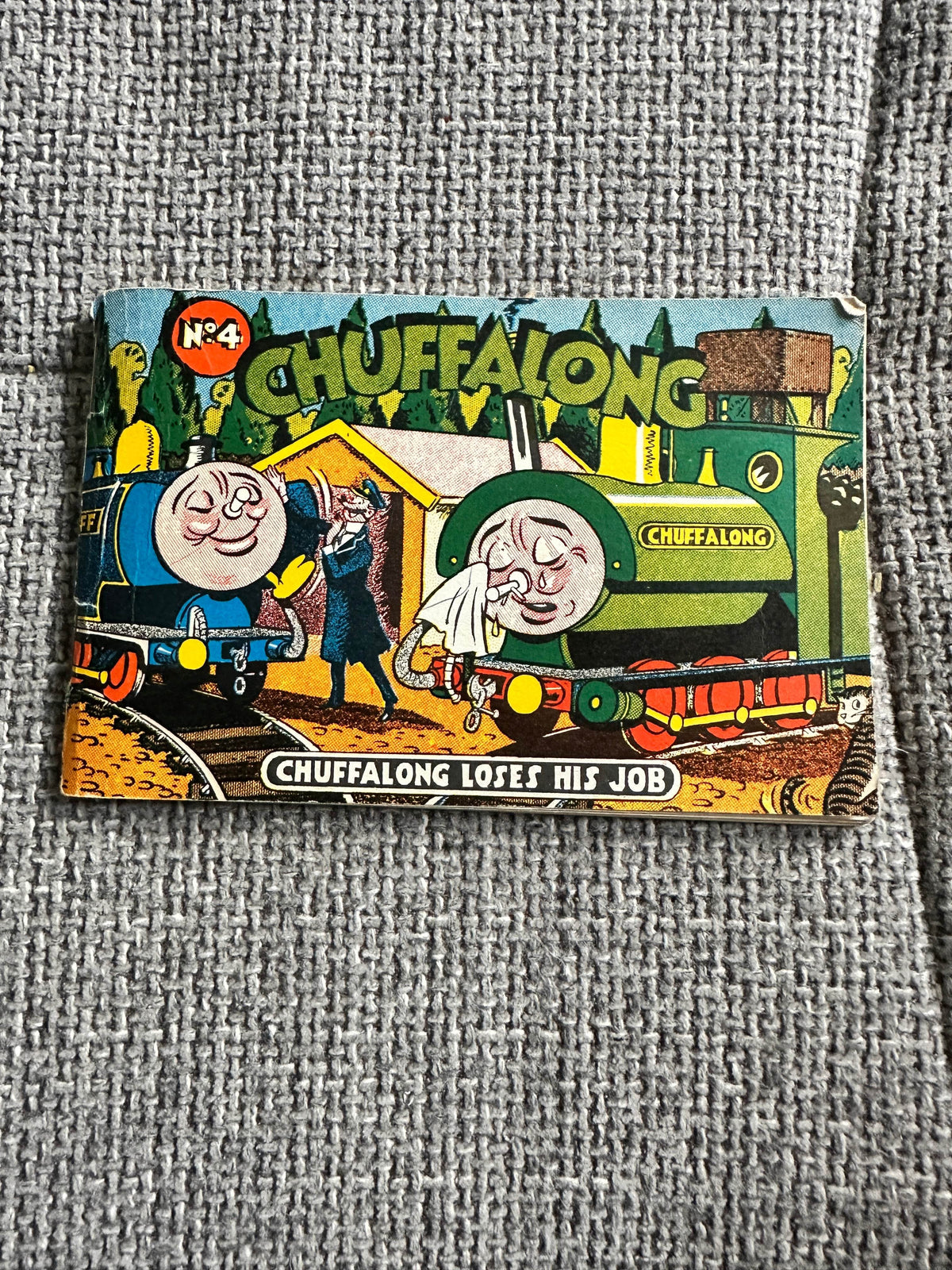 1950’s Chuffalong (No4) Chuffalong Loses His Job - Pamela Hawken (Jack Atkins Illust) Ian Allan Ltd - Honeyburn Books (UK)