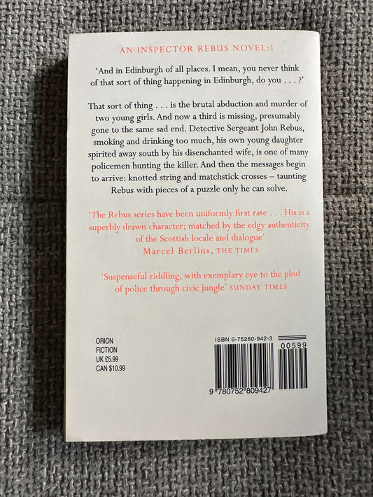 2001 Knots & Crosses - Ian Rankin (Orion)